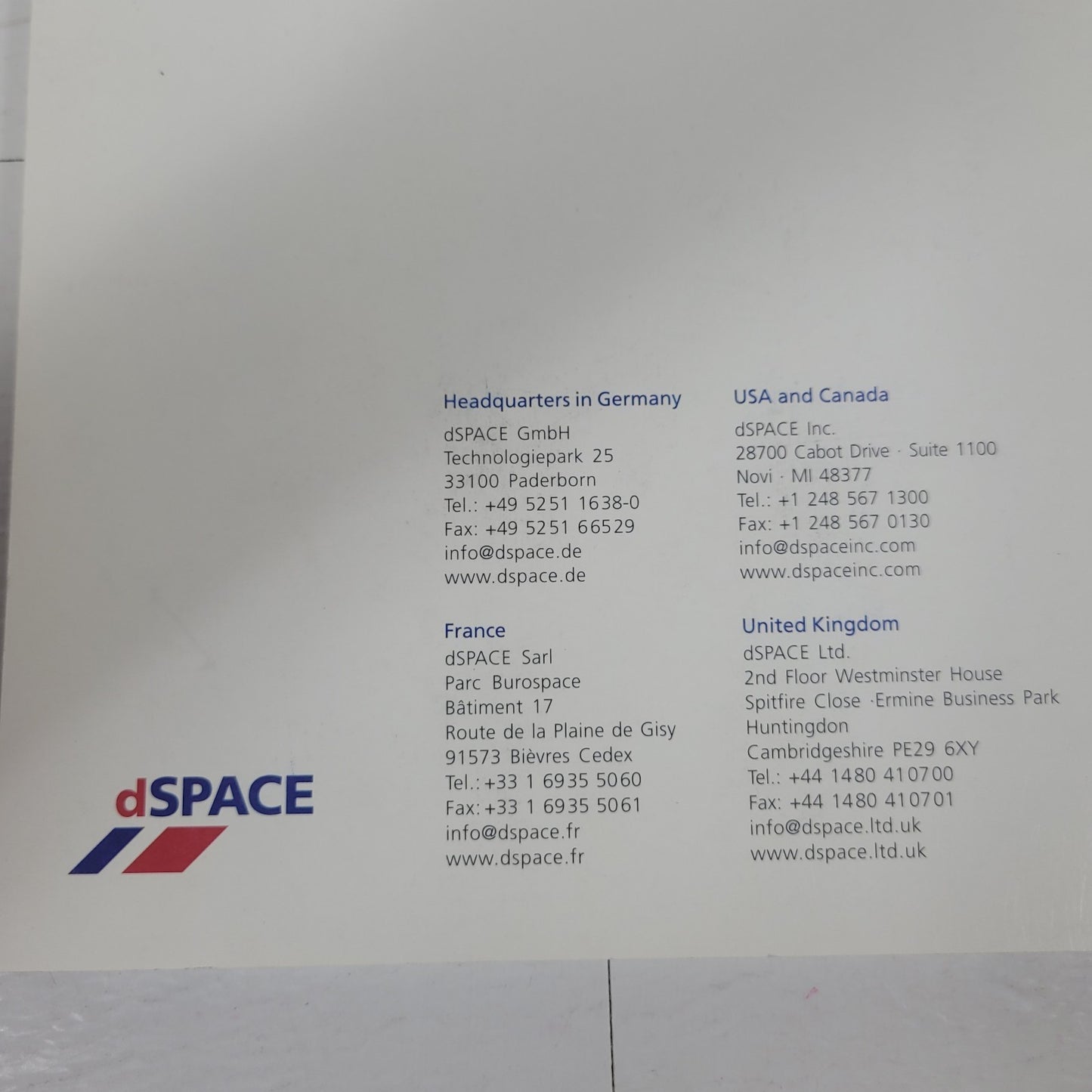 dSPACE MLIB MTRACE MATLAB Interface Trace Libraries Manual Release 3.4 2002
