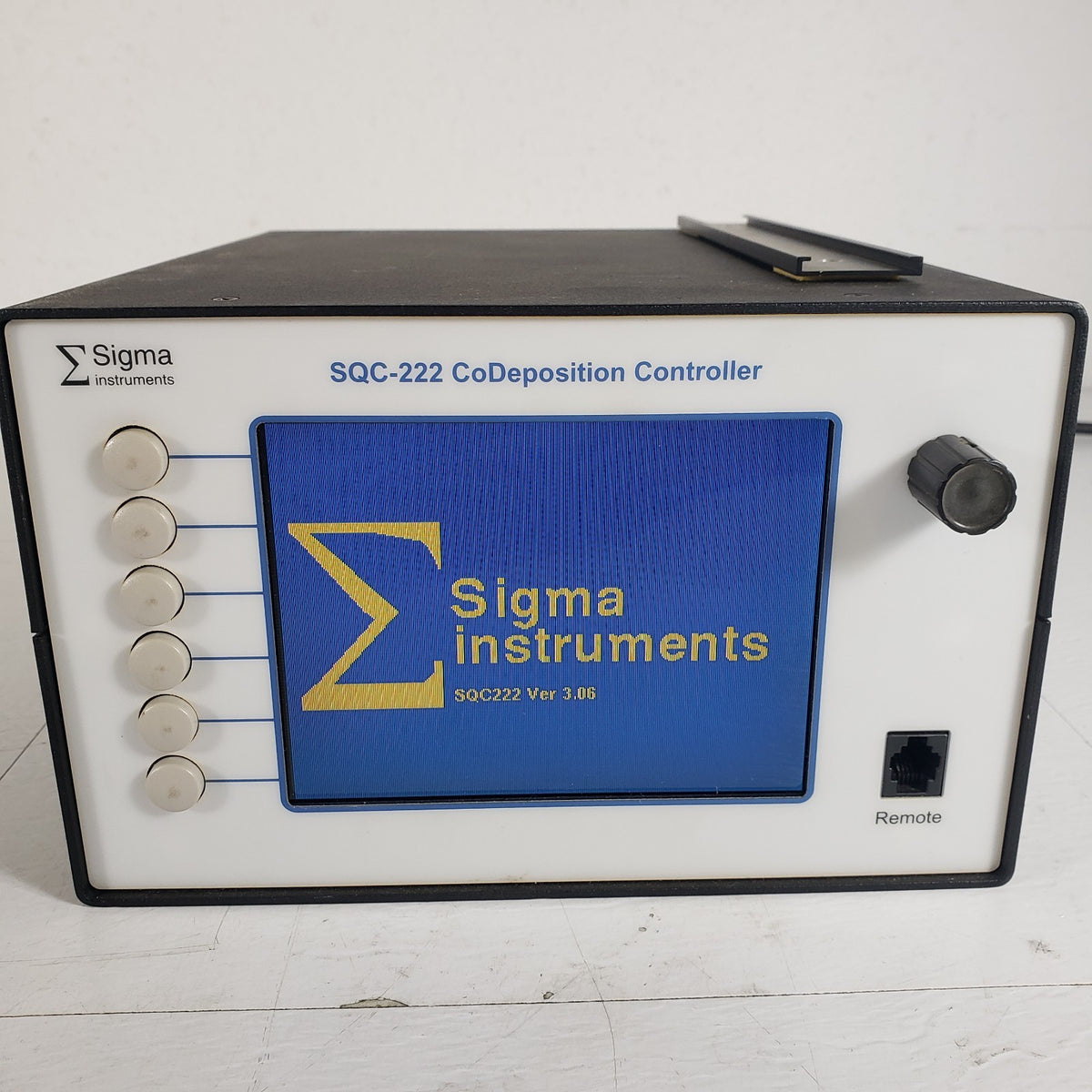 Sigma SQC-222 4-Channel Thin Film CoDeposition Controller QCM Tested Working