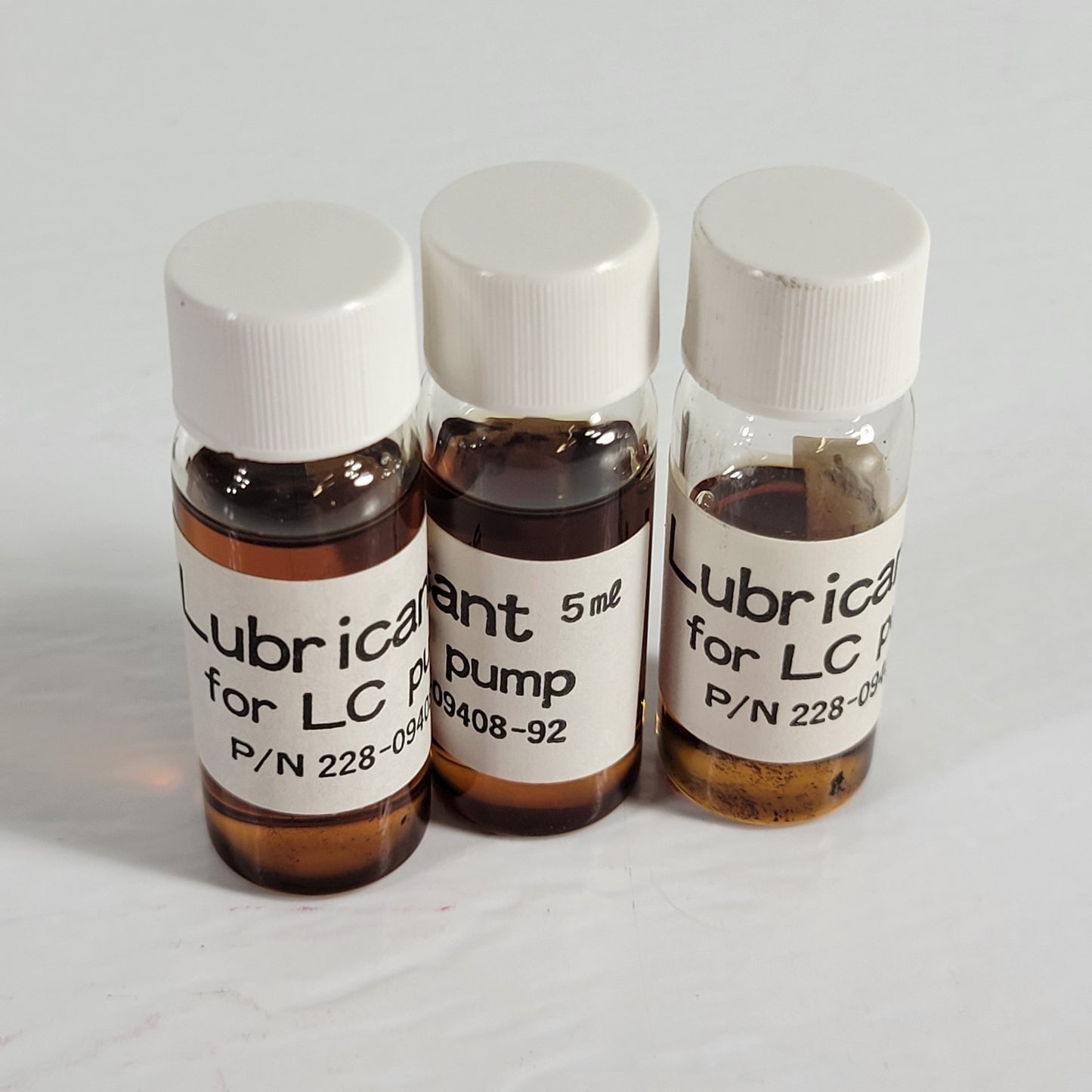SHIMADZU Three 2280940892 Lubricants, 2282122791, 2283514500, 10 PTFE Diaphragms