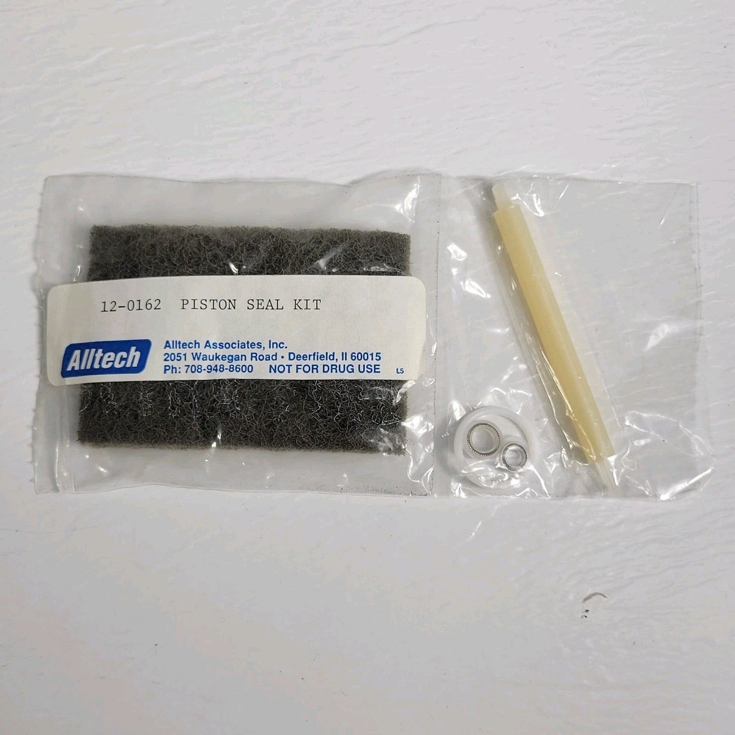 Alltech 12-0162 HPLC Pump Piston Seal Kit Chromatography Replacement Parts