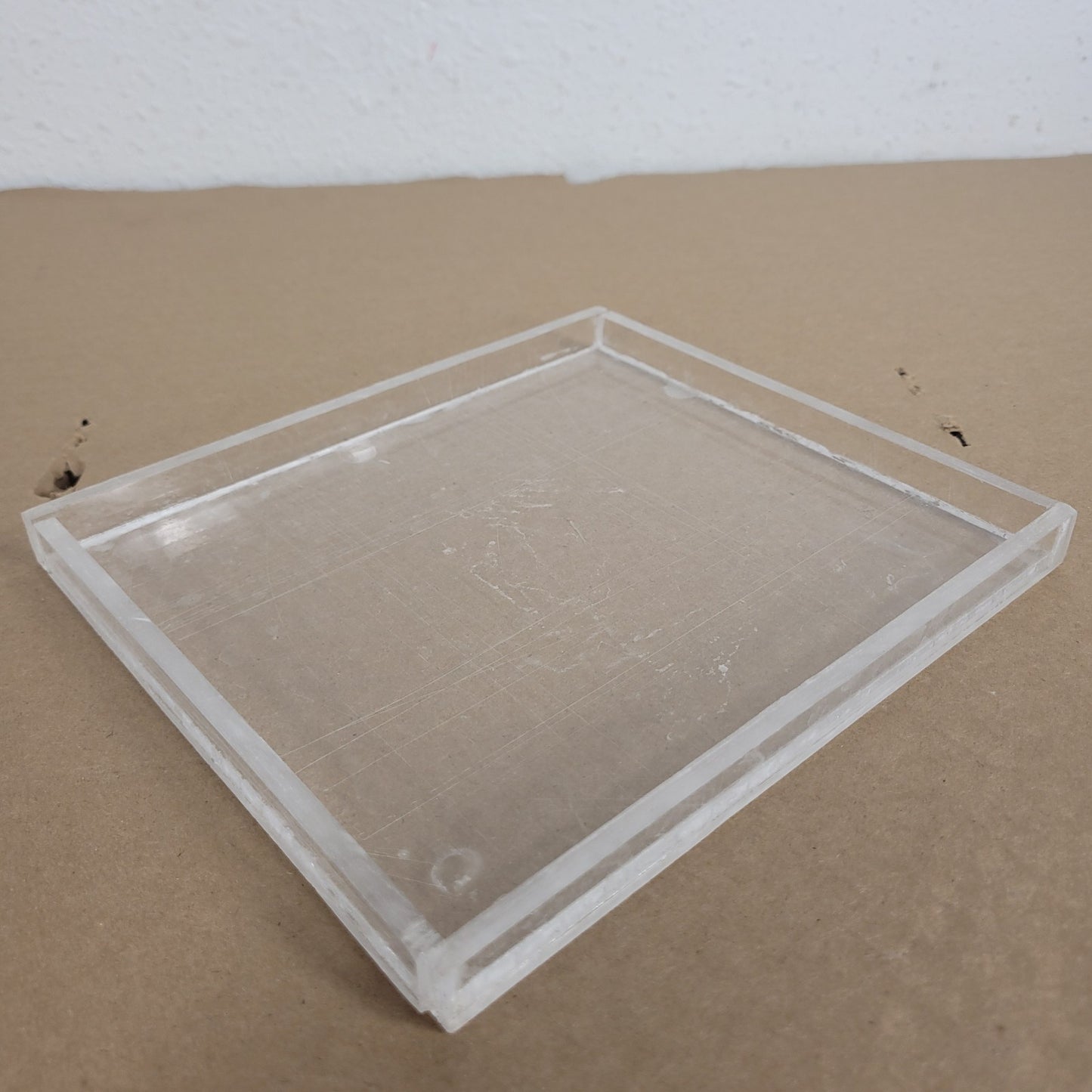 Acrylic Horizontal Gel Electrophoresis Chamber Tank w/ Tray Banana Leads Ellard