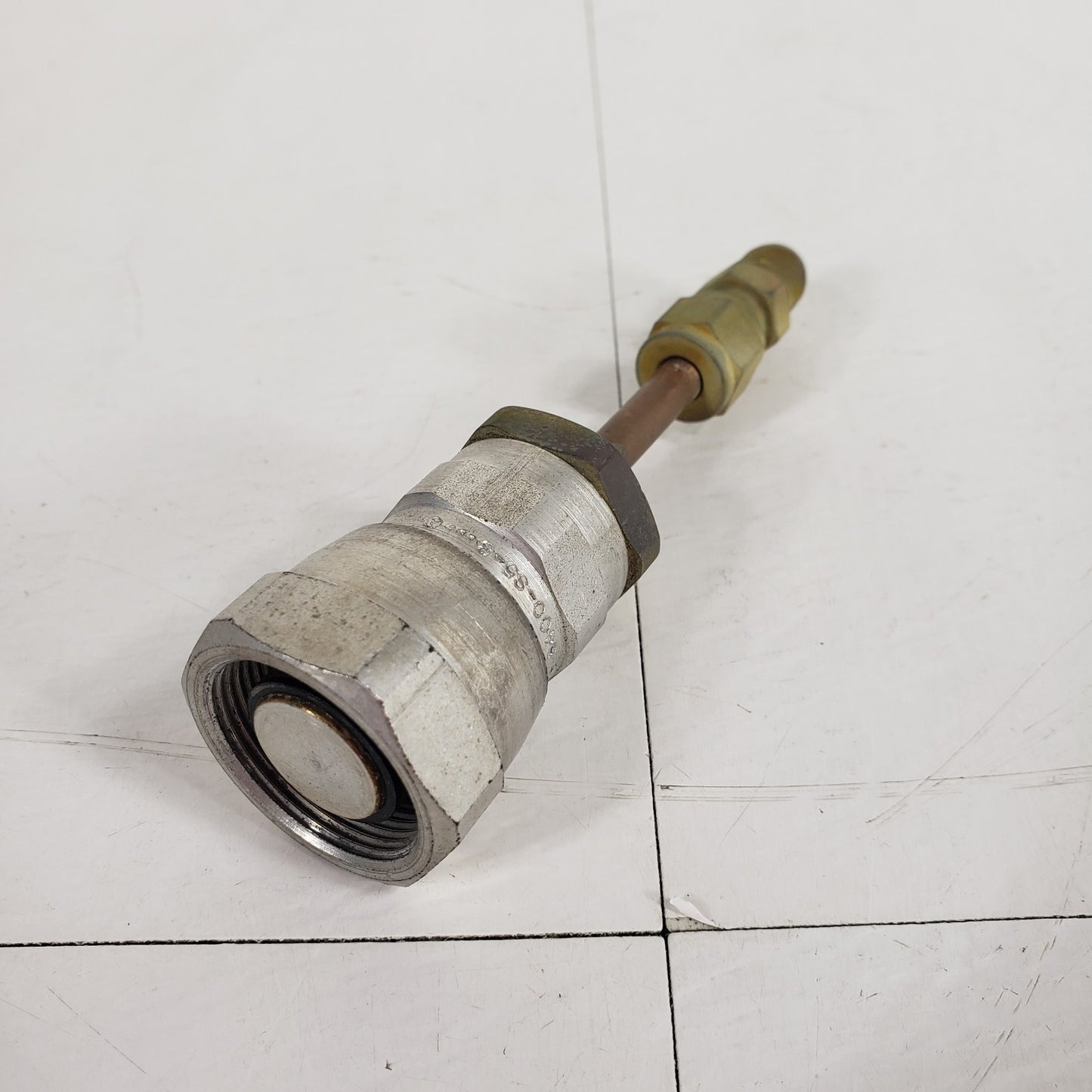 Danfoss Hansen 5400-S5-8 Refrigerant Female Coupling Adapter to 1/4" Swagelok