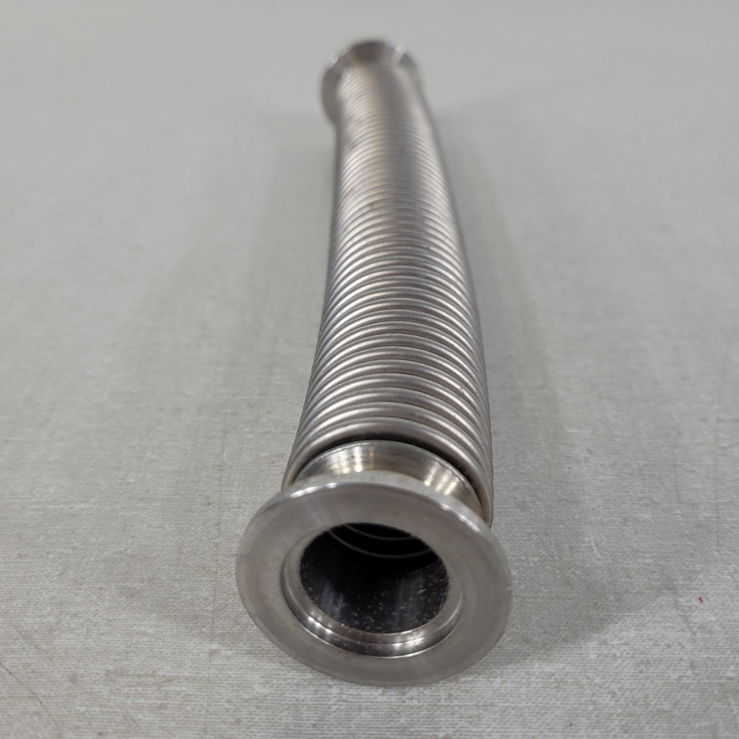 MKS HPS 9.5 Inch Flexible Stainless Steel Vacuum Bellows Hose KF25 NW25 QF25