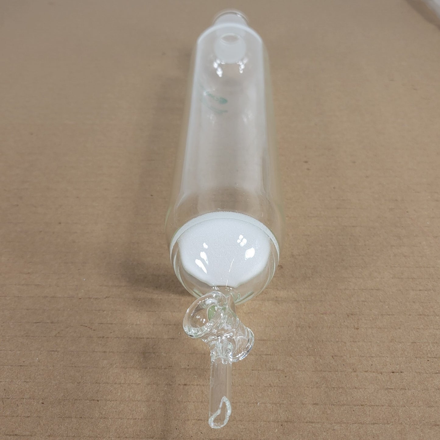 CHIPPED Chemglass CG-1189-19 Chromatography Column w/ Coarse Disc CN 24/40 2" ID