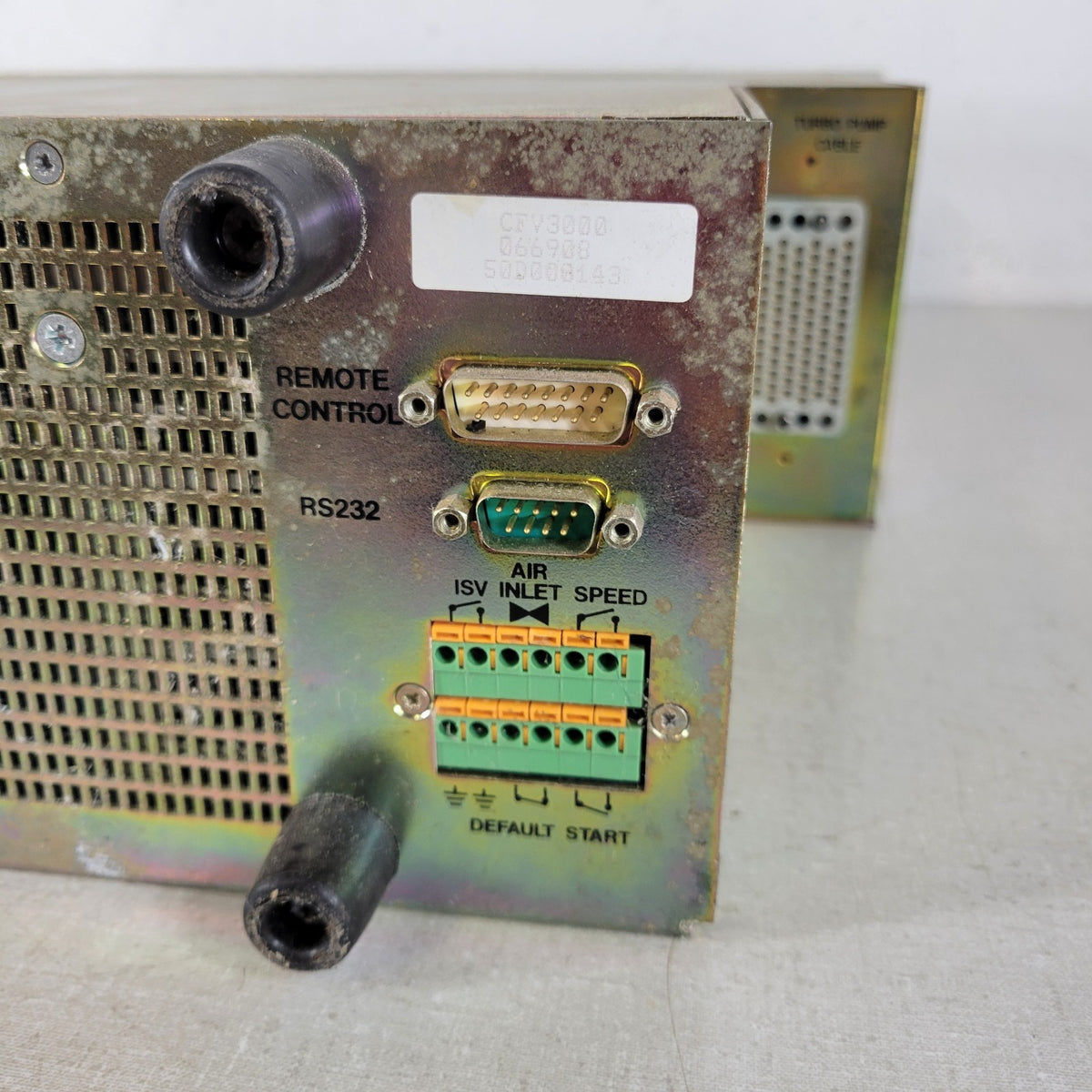 Alcatel CFV3000M Turbomolecular Vacuum Pump Controller 240V FAULTY