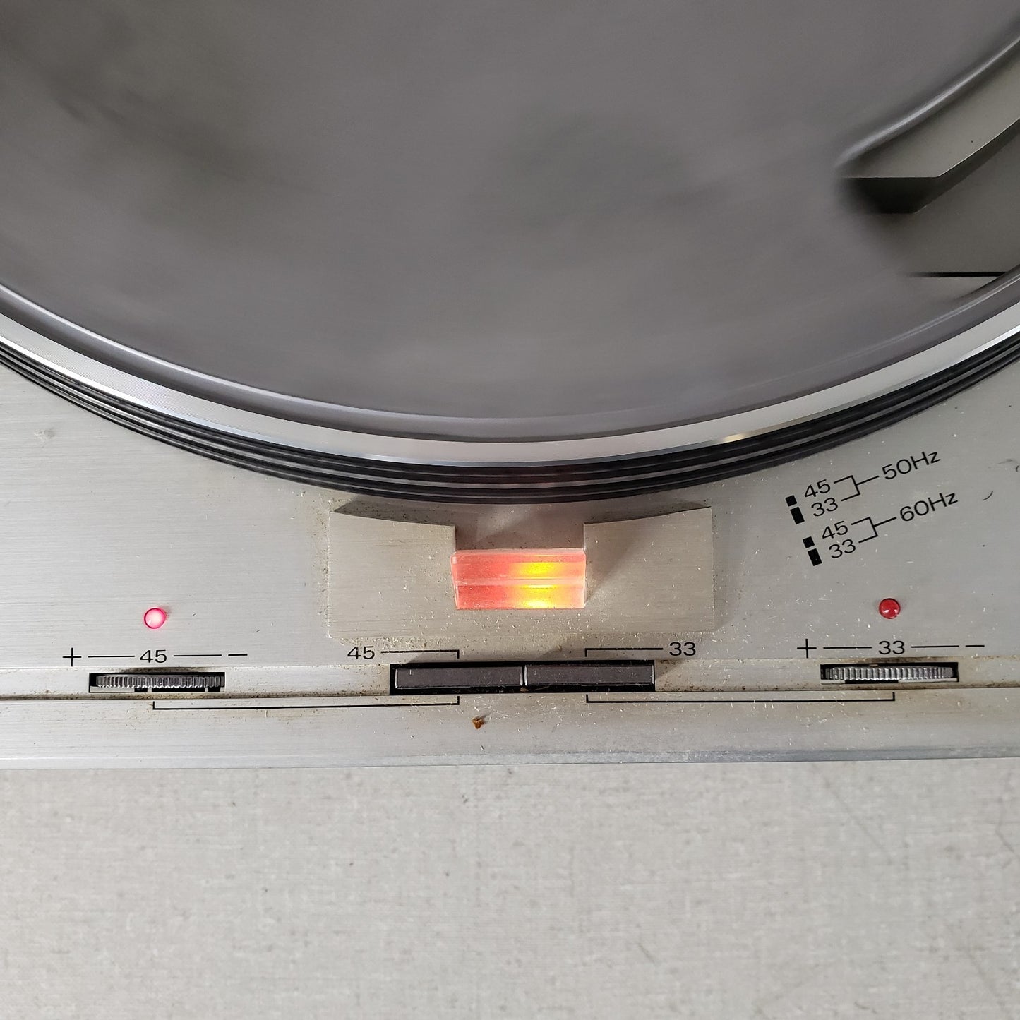 Sanyo TP-1030 Full Auto Direct Drive Turntable Record Player Tested 12W