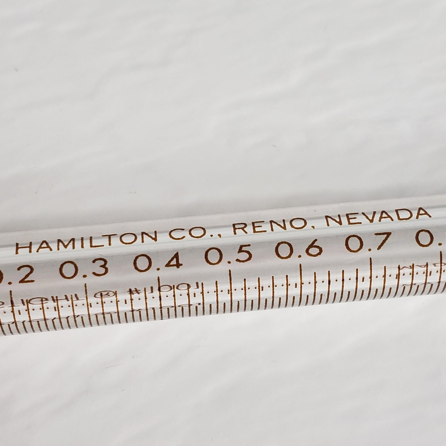 HAMILTON Gastight #1001 1.0ml/1000μl Srng, Ndl Hub for Removeable Ndls