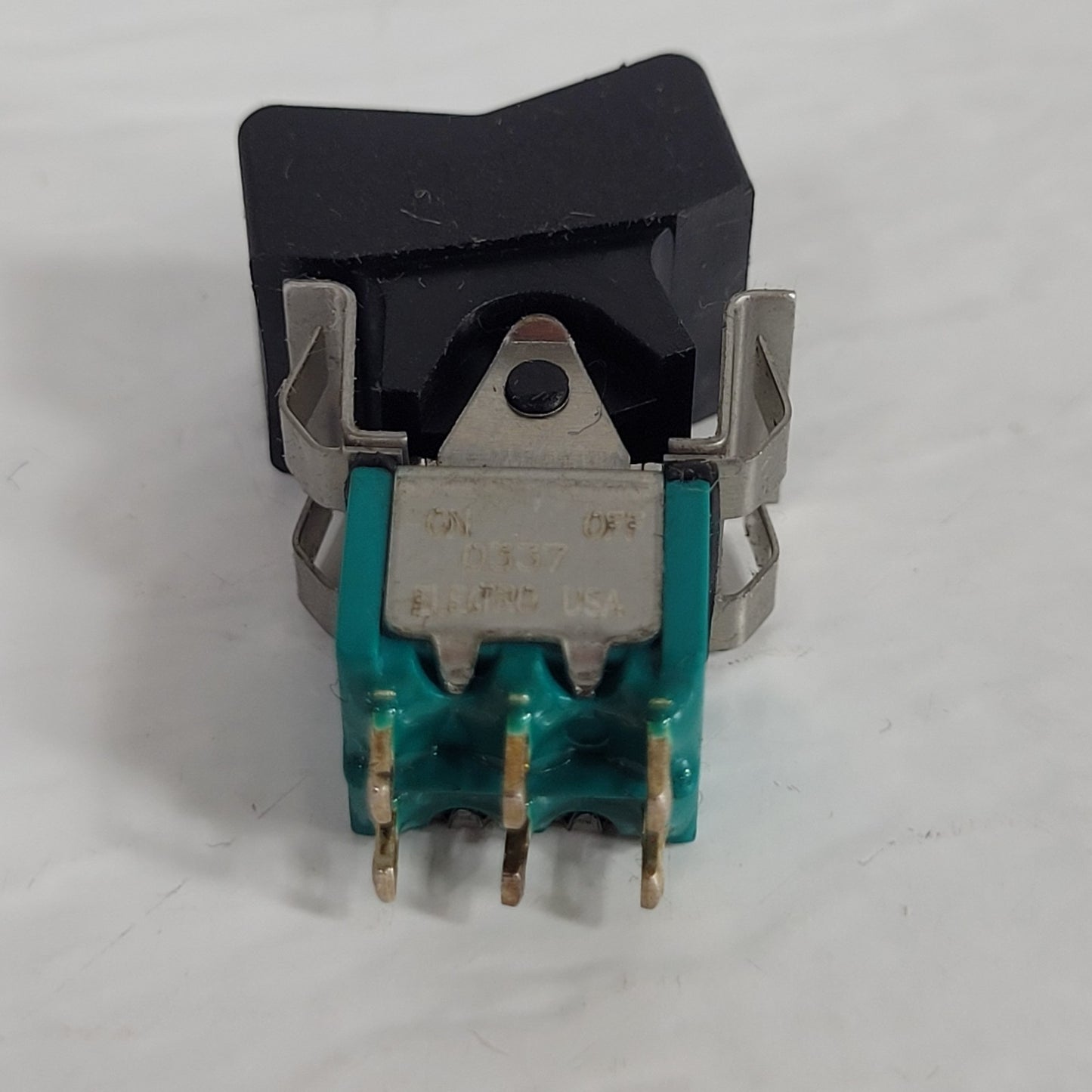 Lot of 5 Electro 0337 Panel Mount On/Off Rocker Switch 6A 125VAC 3A 250VAC 3-Pin