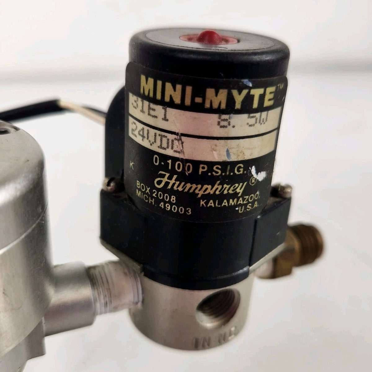 MKS 2259B-00500RV 500 SCCM N2 Mass Flow Controller MFC Mini-Myte Valve