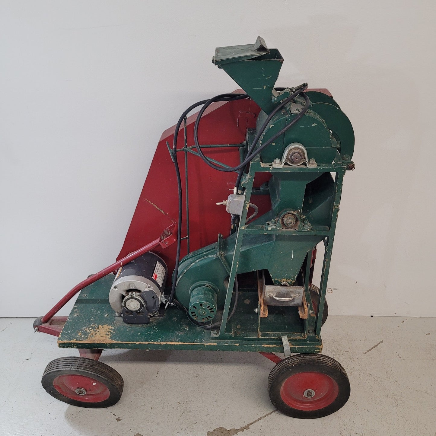 Tested ALMACO Plant & Head Thresher Vintage Seed Grain Research Thresher Cart