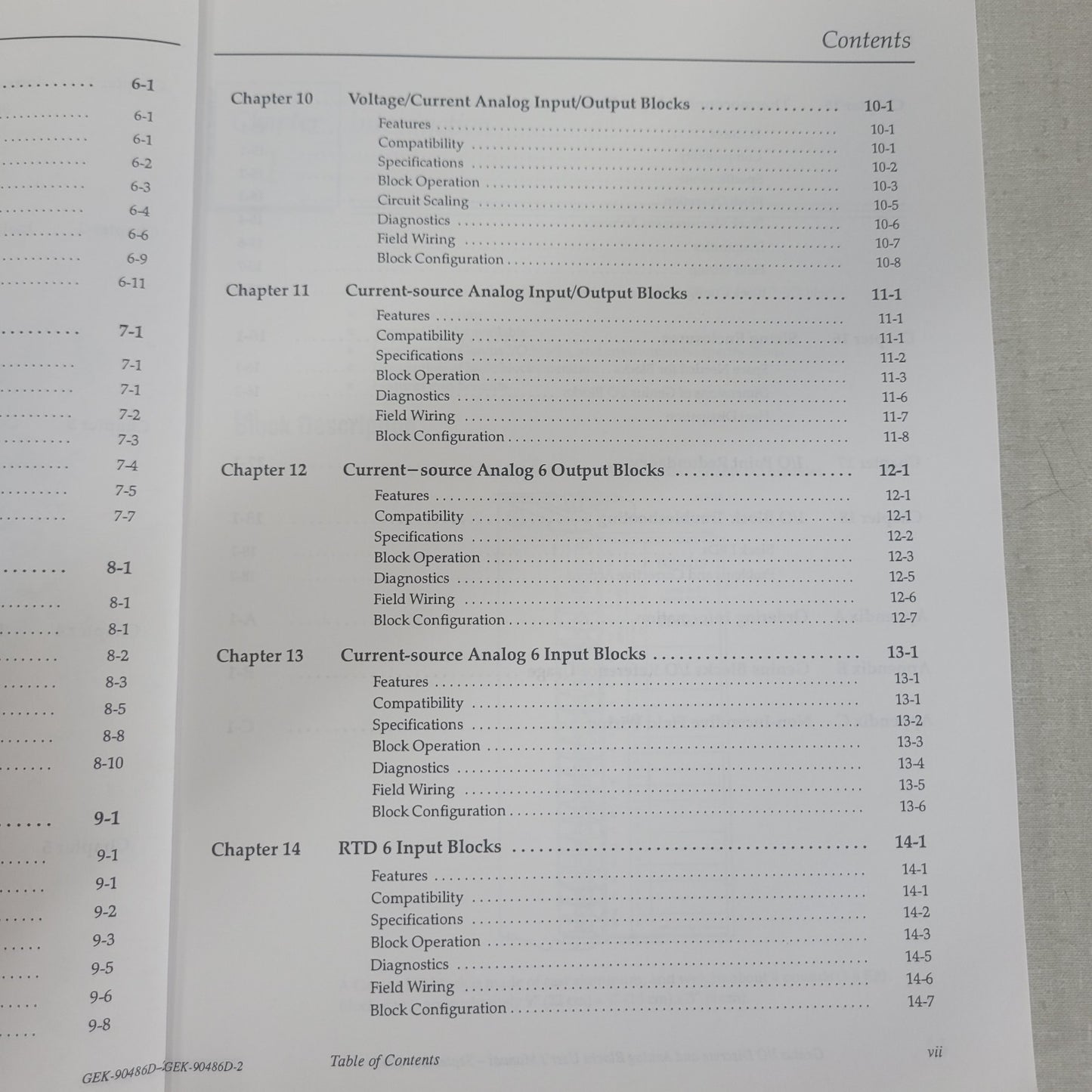 GE Fanuc GEK-90486D-2 Genius I/O Discrete Analog Blocks PLC User Manual