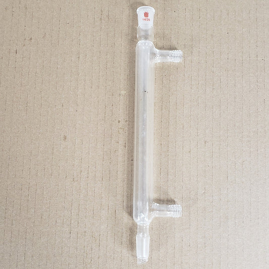 Synthware Liebig Condenser 14/20 CN Threaded Hose Connection 200mm Jacket