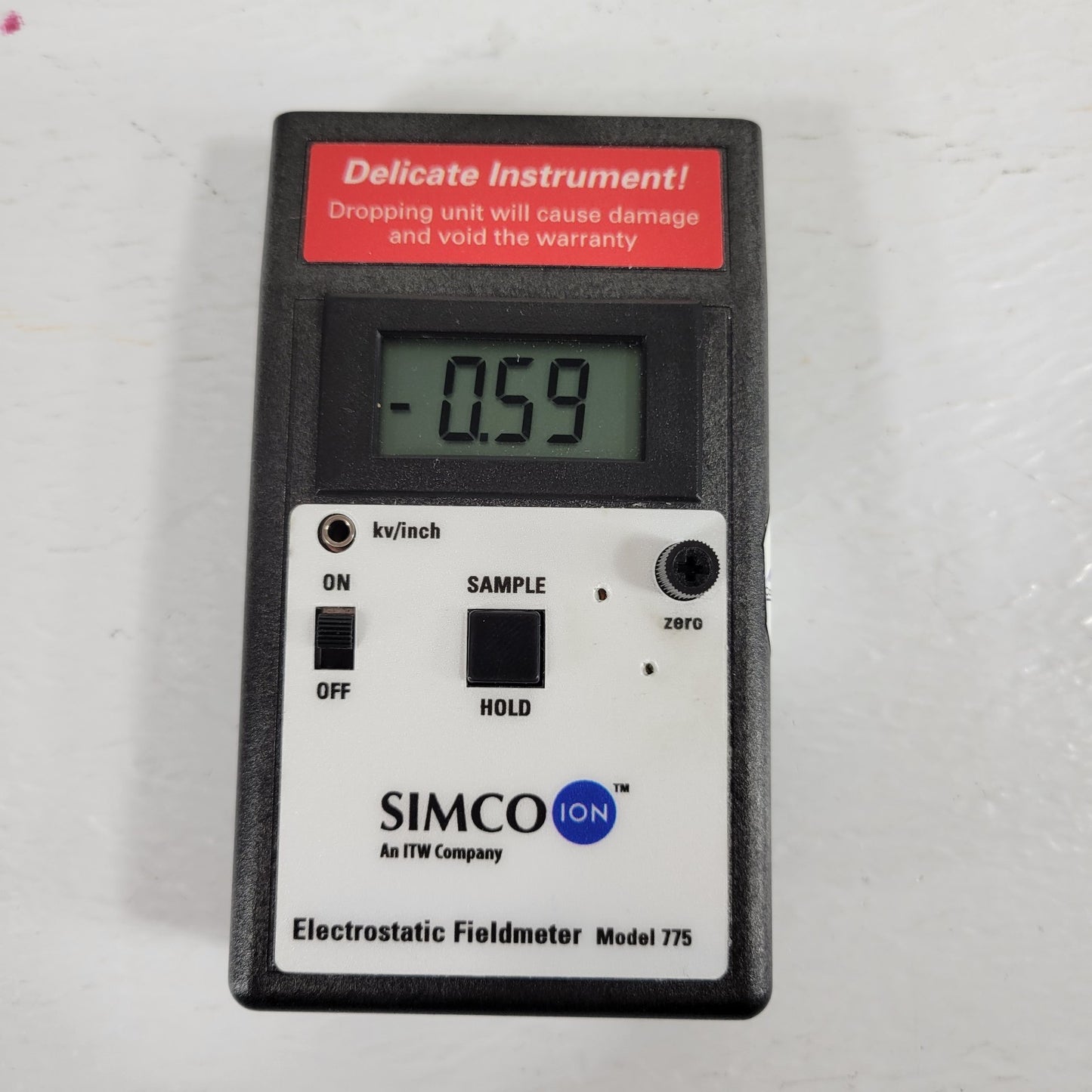MKS Simco Ion 775PVS Periodic Verification System Electrostatic Fieldmeter Kit