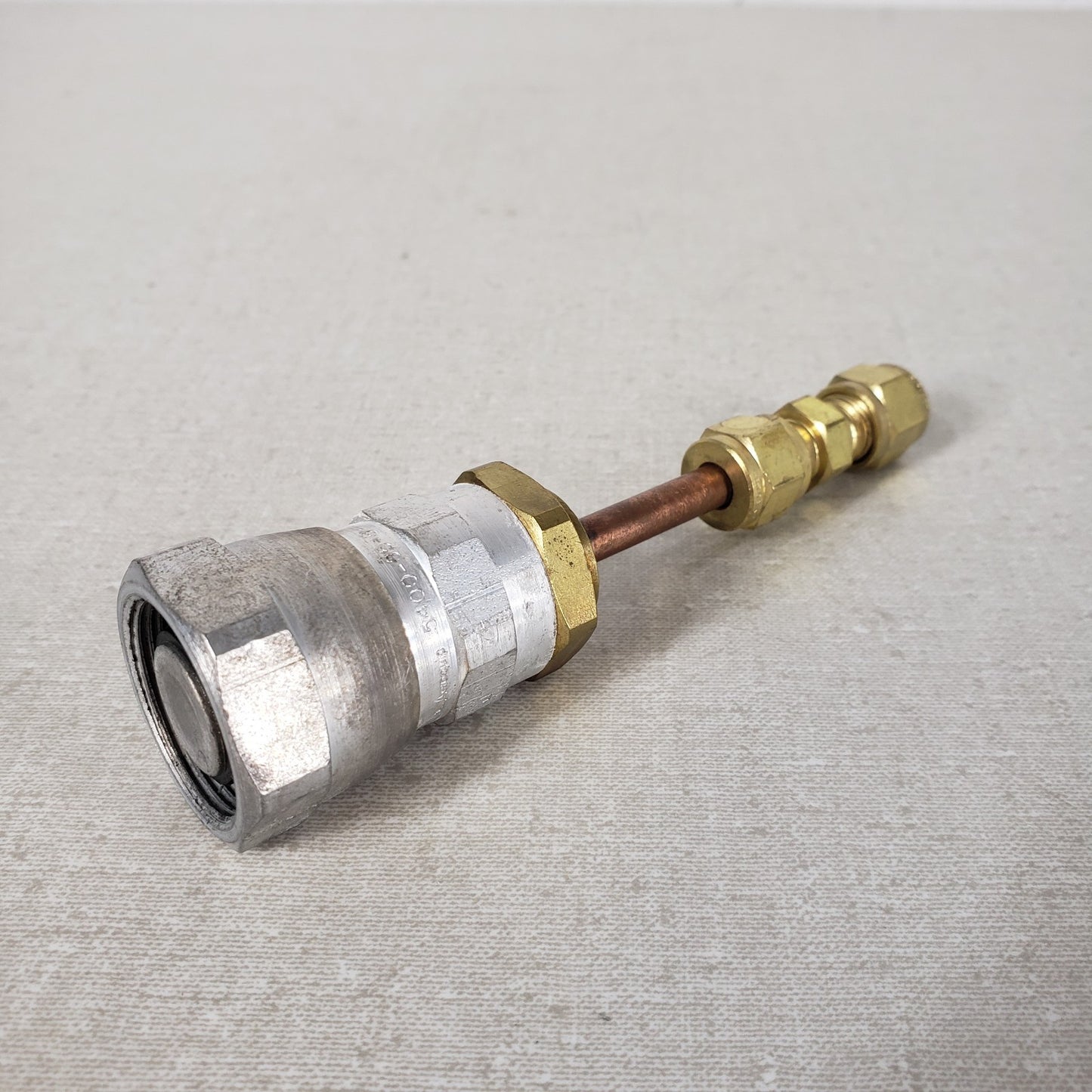 Danfoss 5400-S5-8 Female Refrigerant Adapter to 1/4in Swagelok Tube Fitting