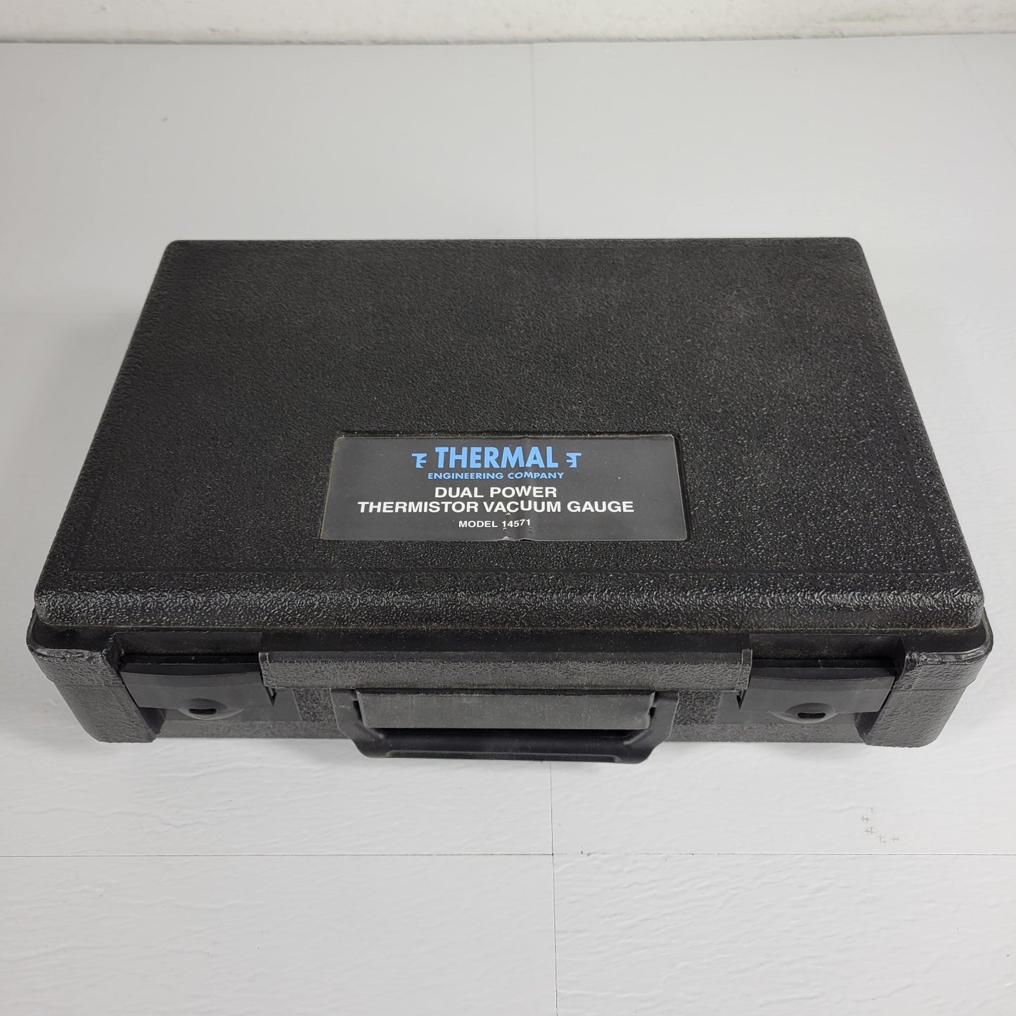 THERMAL ENGINEERING 14571 Dual Power Thermistor Vacuum Gauge, Not Tested