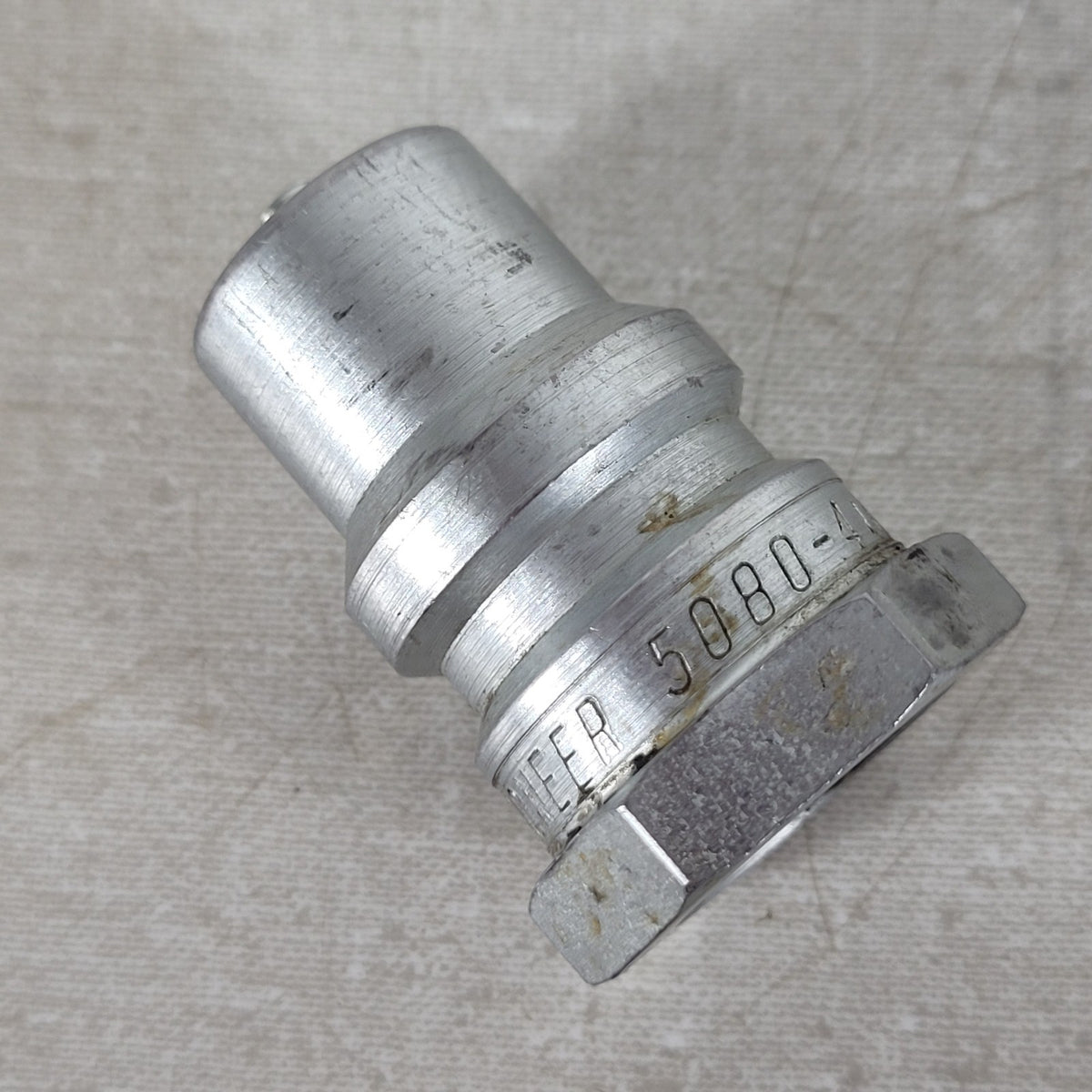 Pioneer 5080-4 1/2" NPTF JI Case Old Style Male Hydraulic Coupler Tip 3000PSI