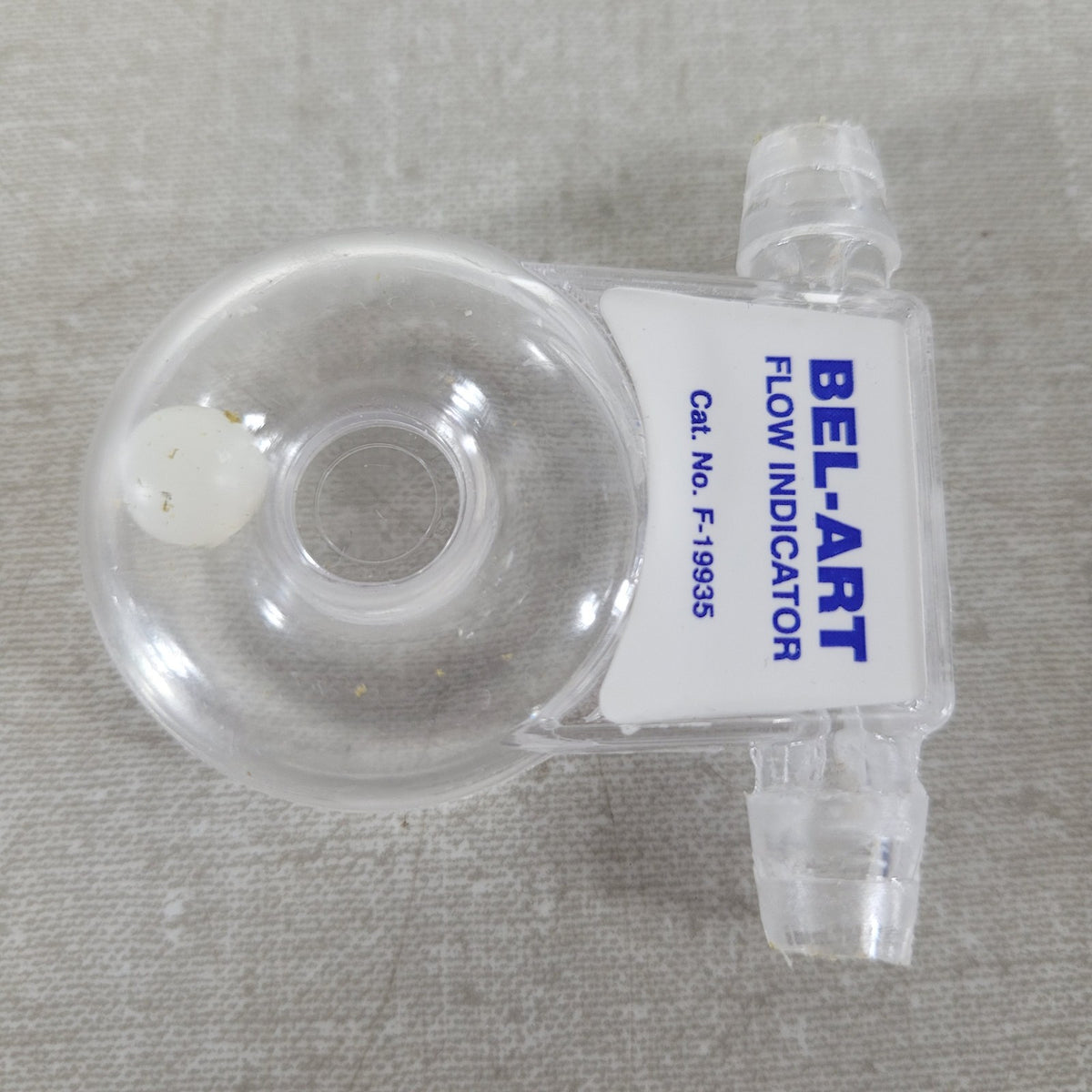 Bel-Art F-19935 19935-0000 Liquid Flow Indicator 1/4-3/8in Tubing 10 PSI