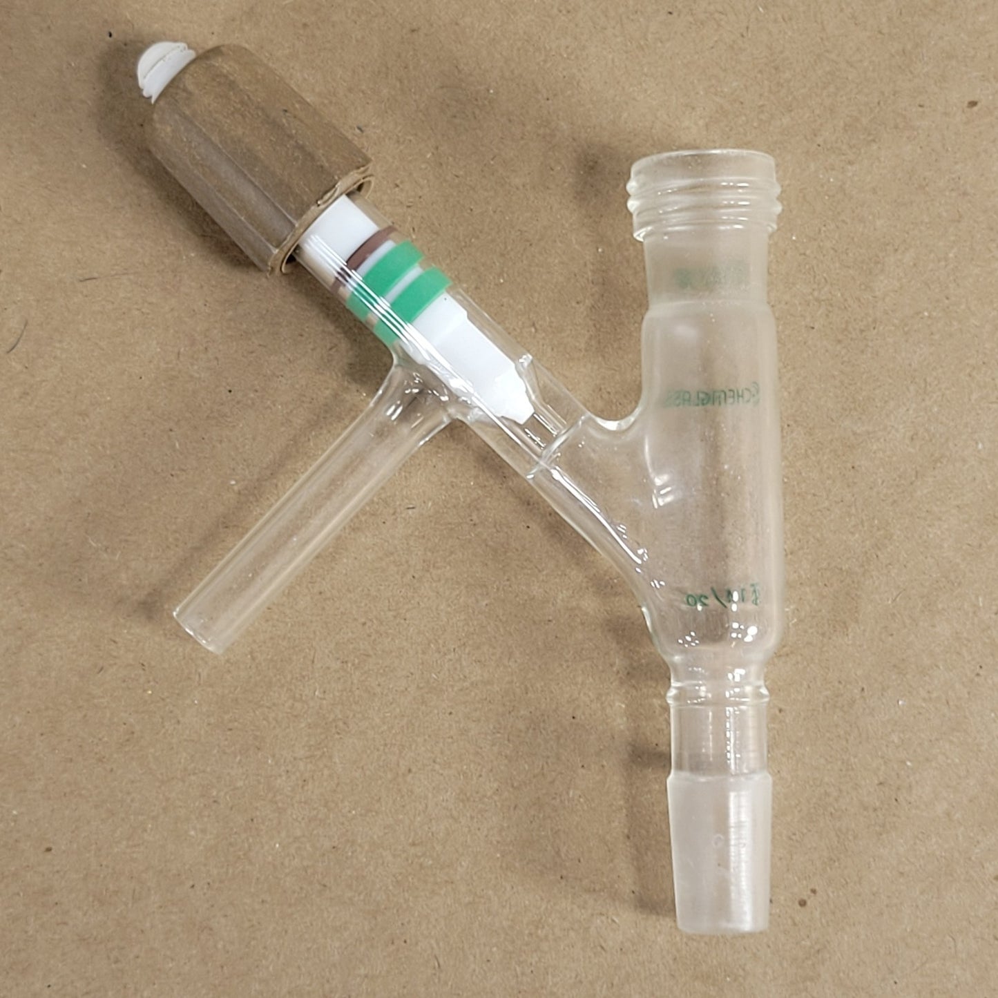 Chemglass AF-0506-02 Airfree Schlenk Connecting Adapter 14/20 Style B