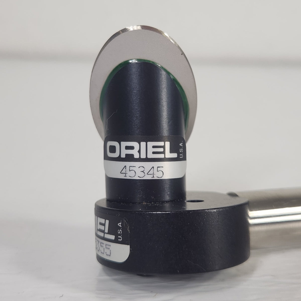 Oriel Newport 45345 45355 Optical Mirror Mount Assembly w/ Rod & Pouch