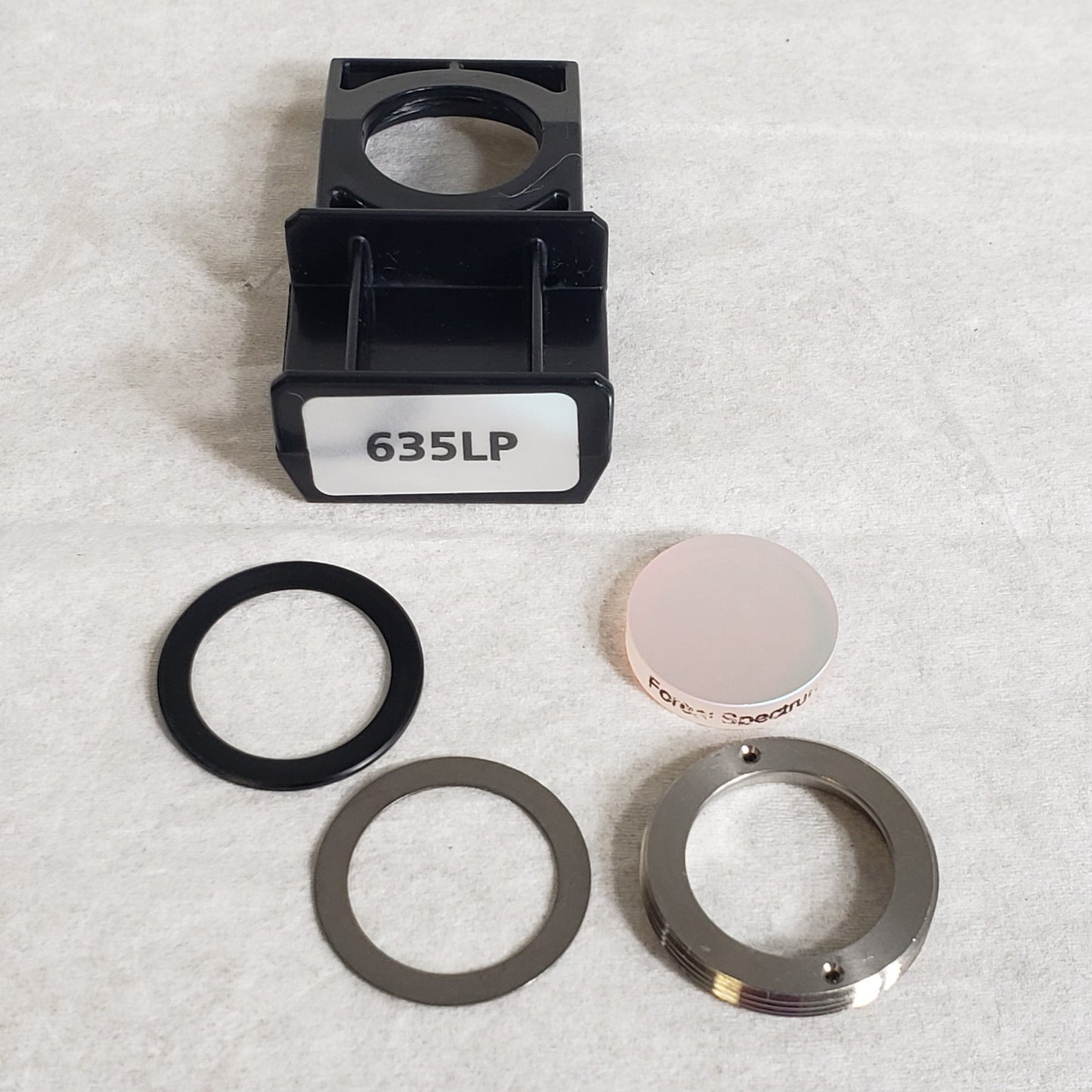 FOREAL SPECTRUM 635LP 5/8" Optical Longpass Filter for Flow Cytometry Systems
