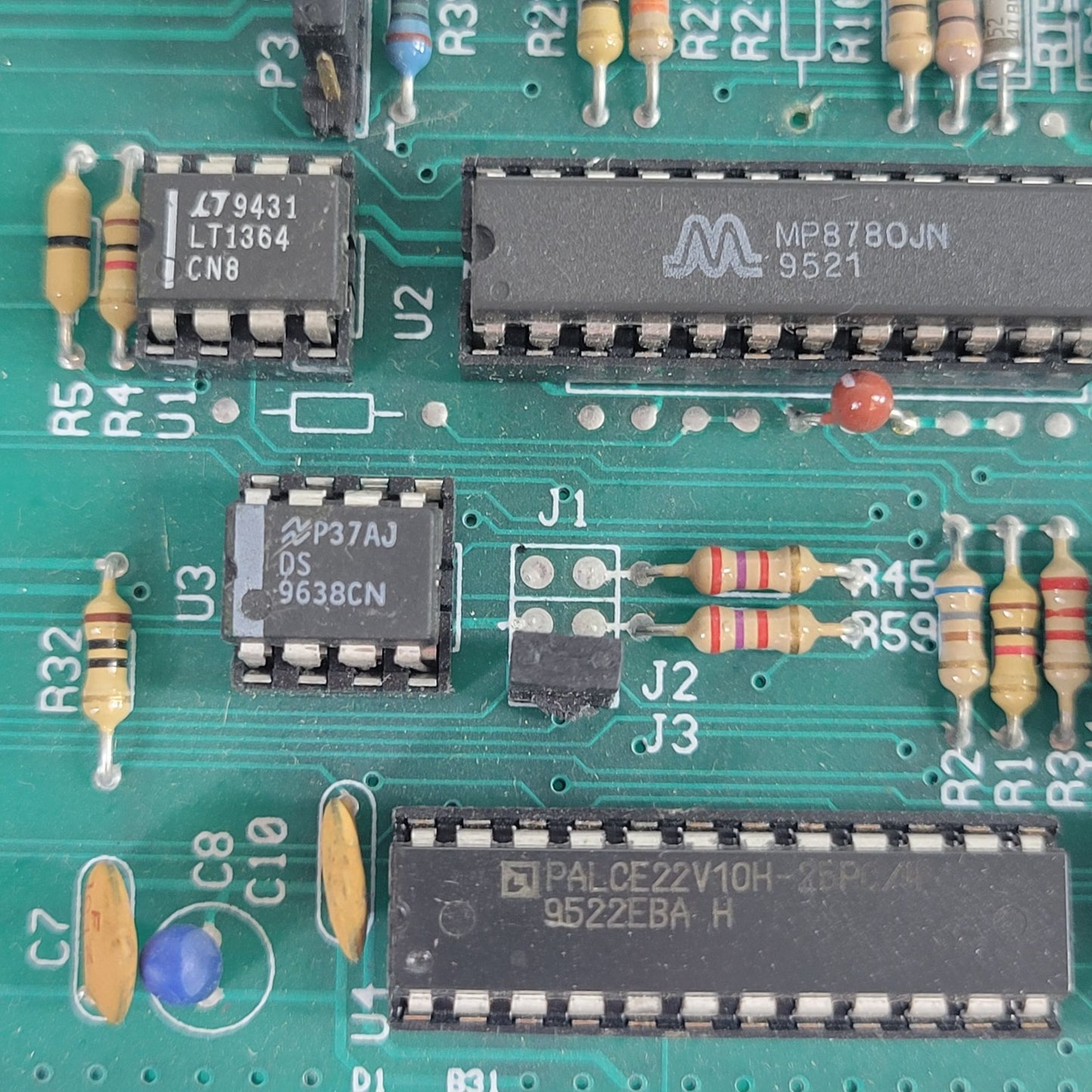 ELECTRIM CAM3872 Control Circuit Board, HiRes 94/10/25 DB-15 PCI