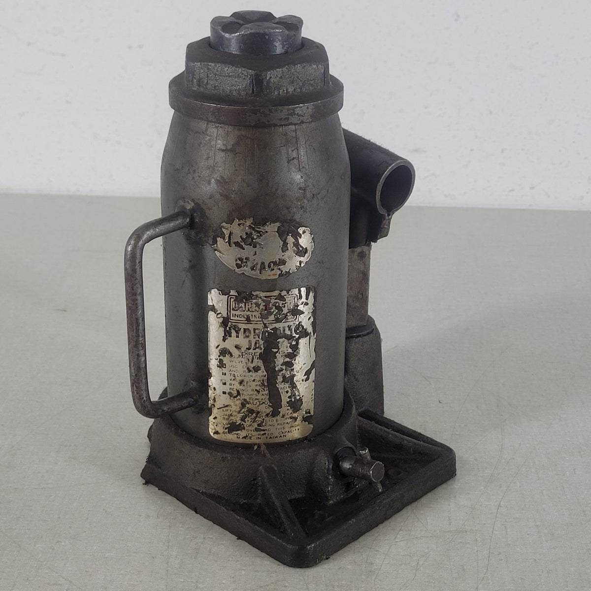 Duracraft 12 Ton Hydraulic Bottle Jack Vintage Heavy Duty Tested Working
