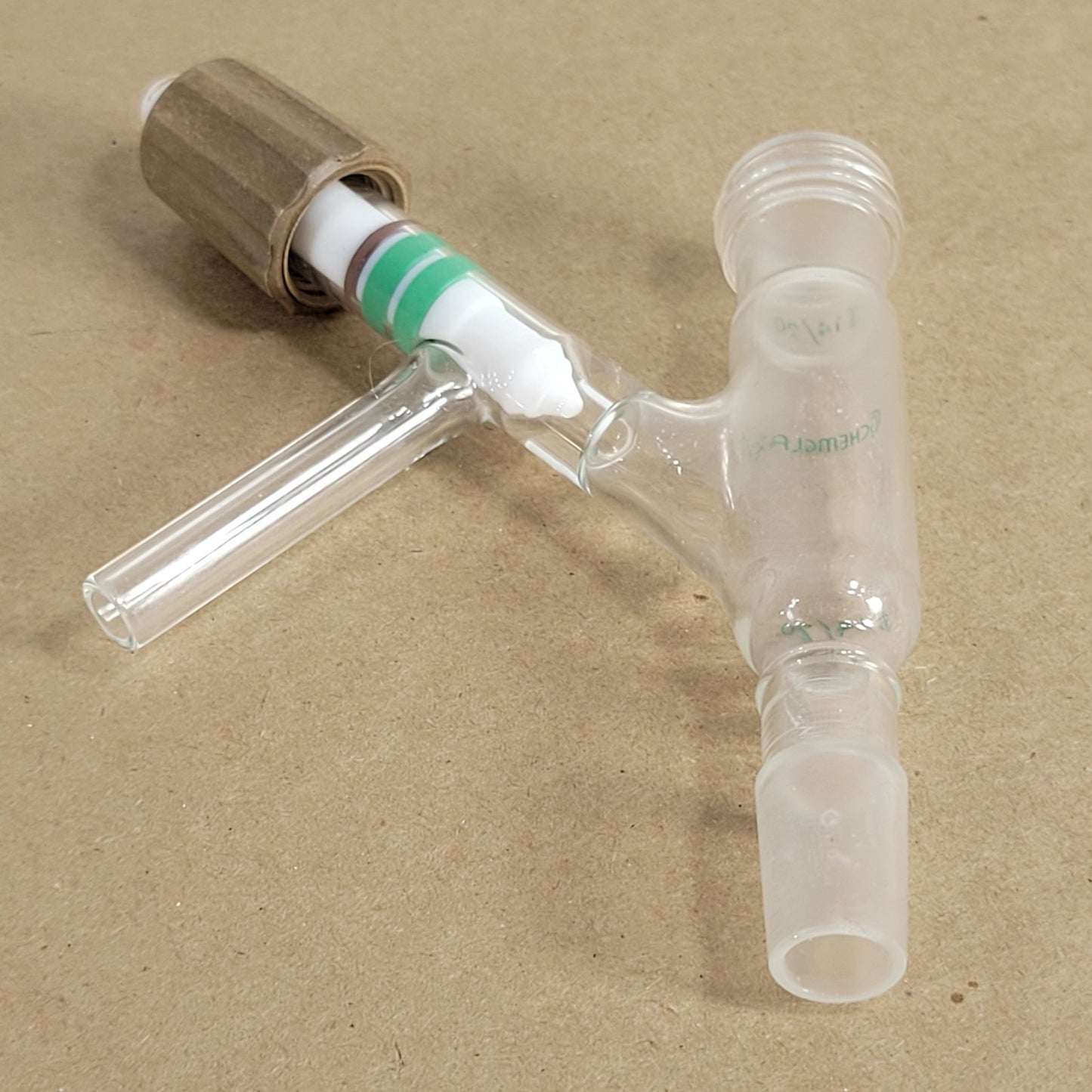 Chemglass AF-0506-02 Airfree Schlenk Connecting Adapter 14/20 Style B