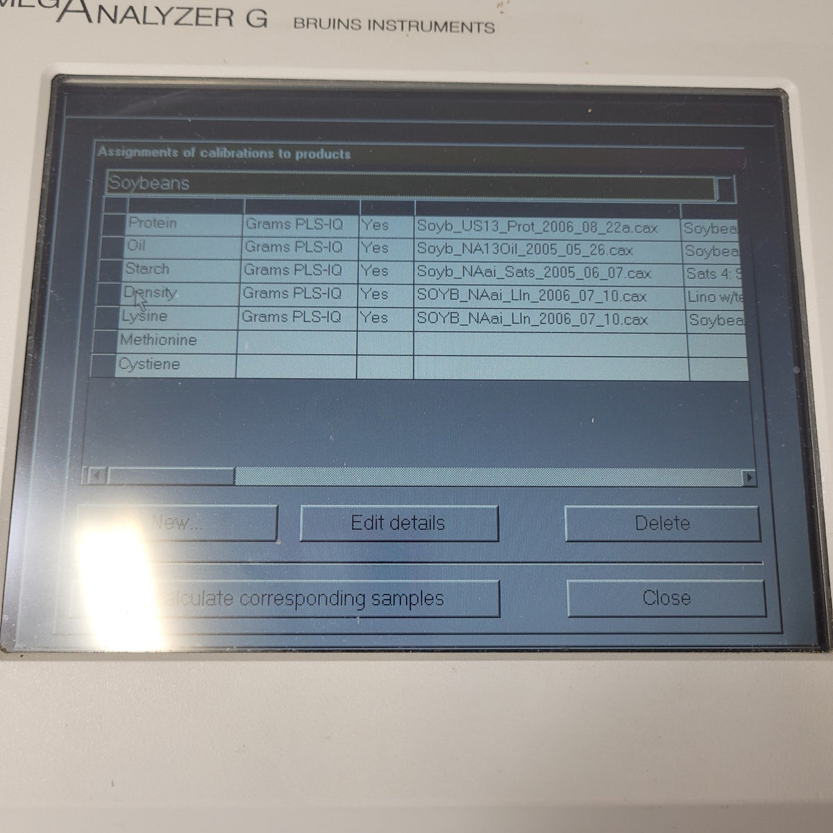 TESTED Bruins OmegAnalyzer G NTEP NIR Grain Seed Protein Moisture Analyzer