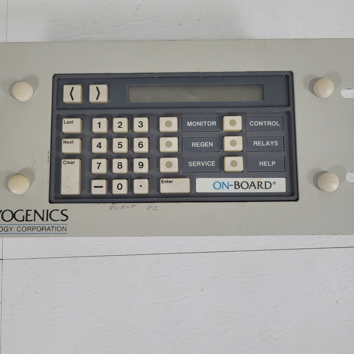 CTI Cryogenics 8113036G001 On-Board FastRegen Sputtering Control Module w/ Panel