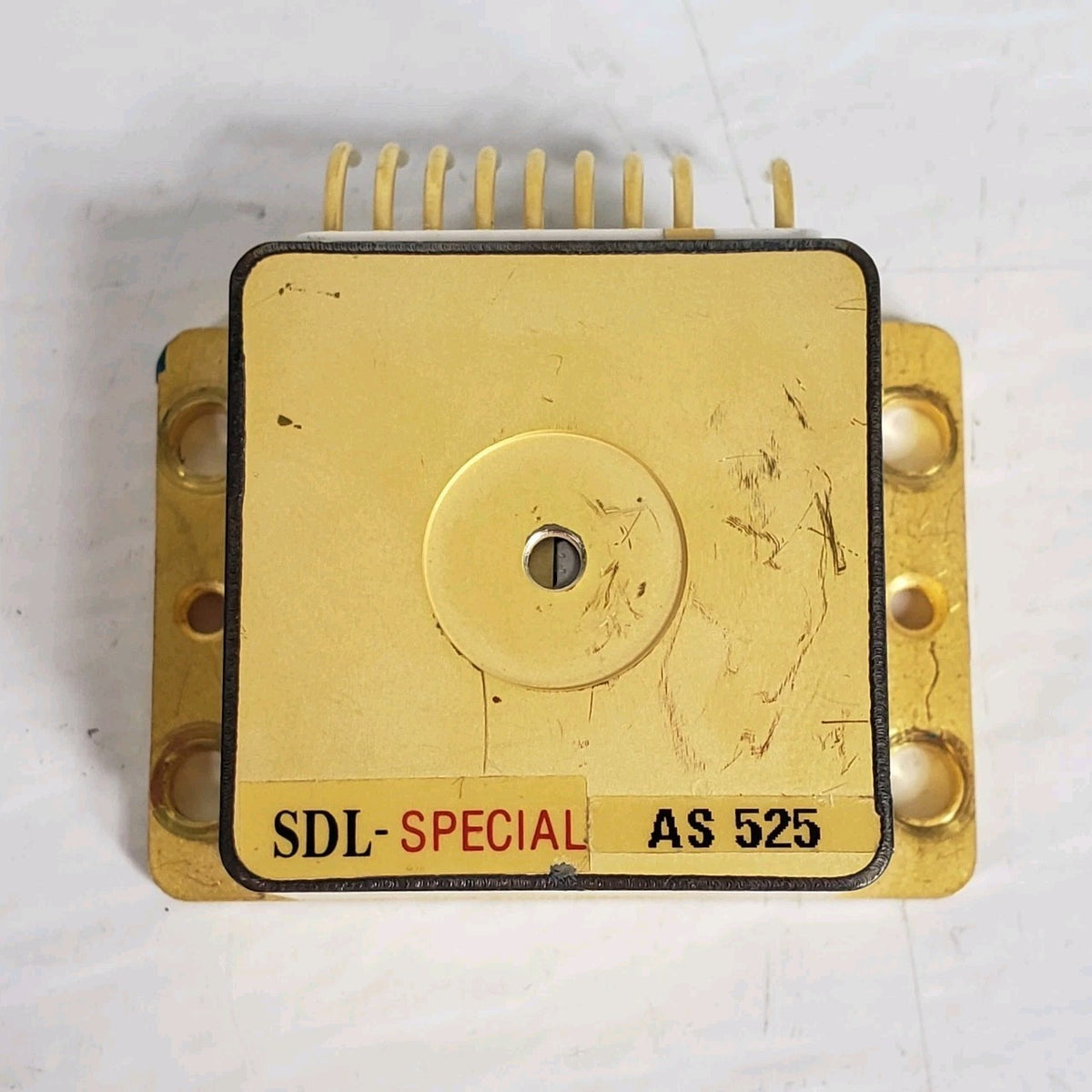 Spectra Diode Labs SDL-SPECIAL AS 525 HHL Laser Diode Module TEC Thermistor MPD