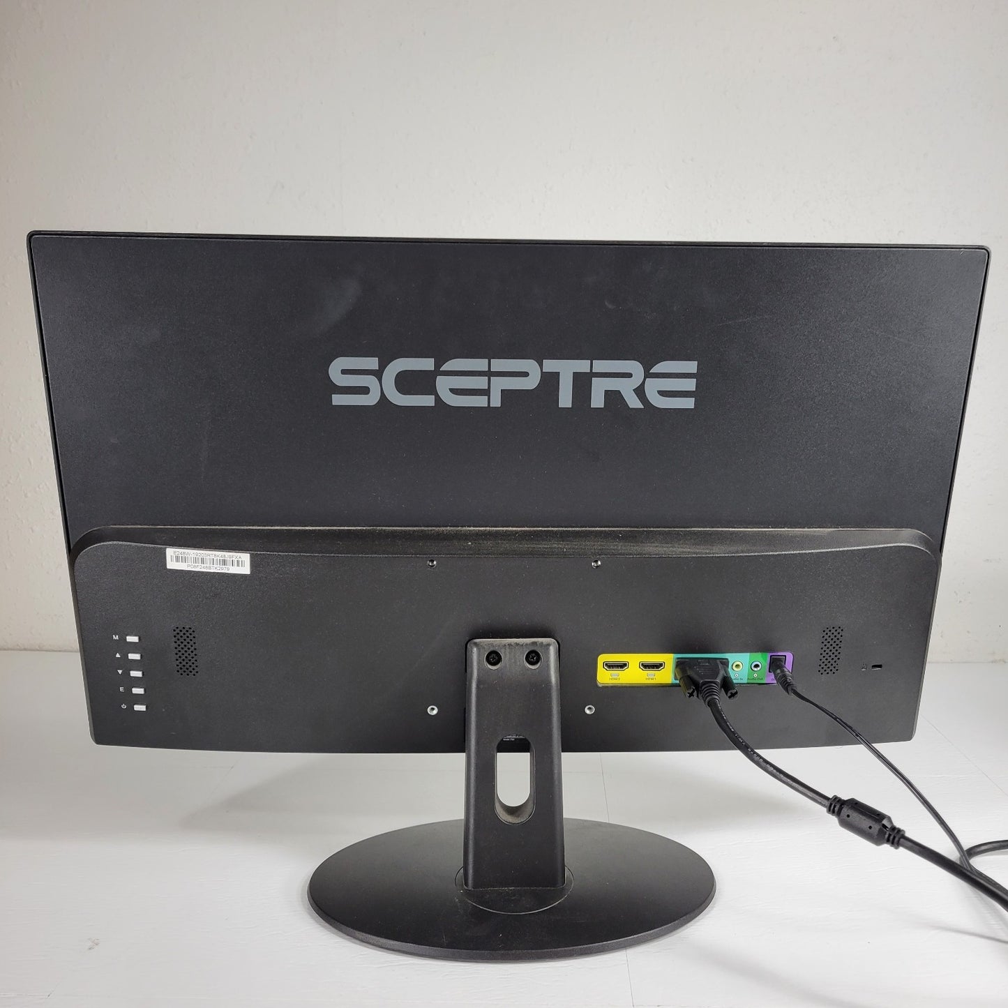 SCEPTRE E248W-19203R 24 inch Widescreen LED Monitor with Power Supply, HDMI, VGA