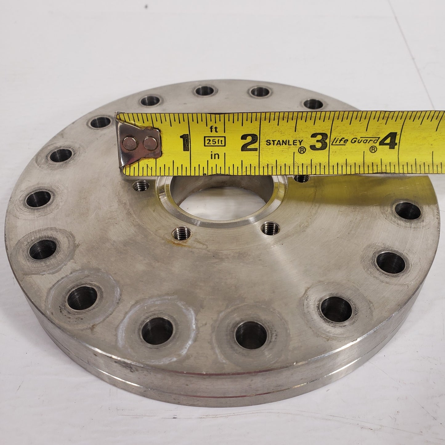 Varian DN100CF to DN35CF Zero-Length Reducer 6" CF 2.75" ConFlat UHV Vacuum SS