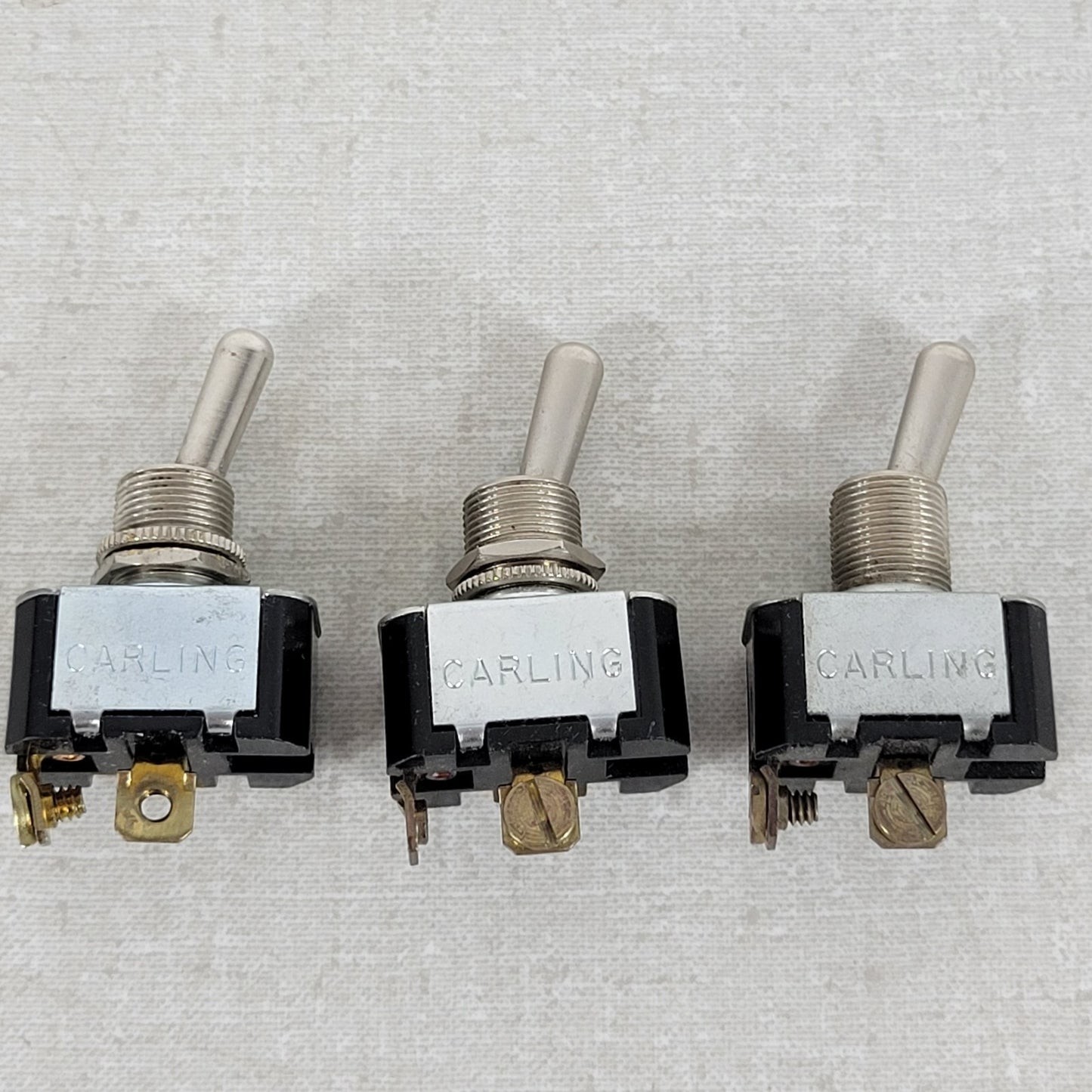 3 Units Carling Technologies Toggle Switches 10A 250VAC 15A 125VAC 3/4HP