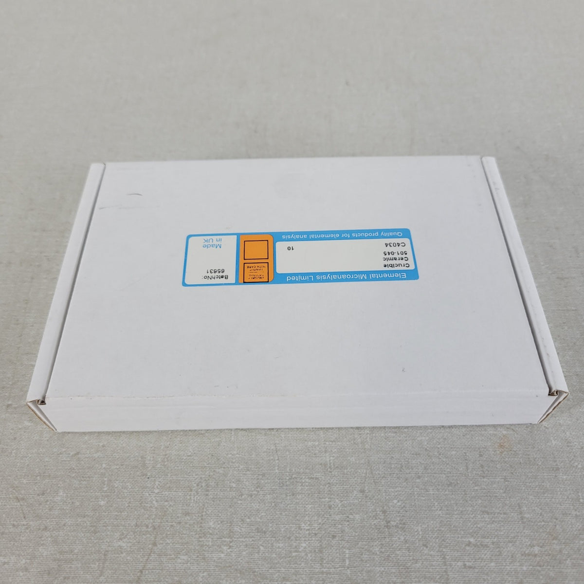 Lot 9 Elemental Microanalysis C4034 Ceramic Crucibles LECO 501-045-125 CHN