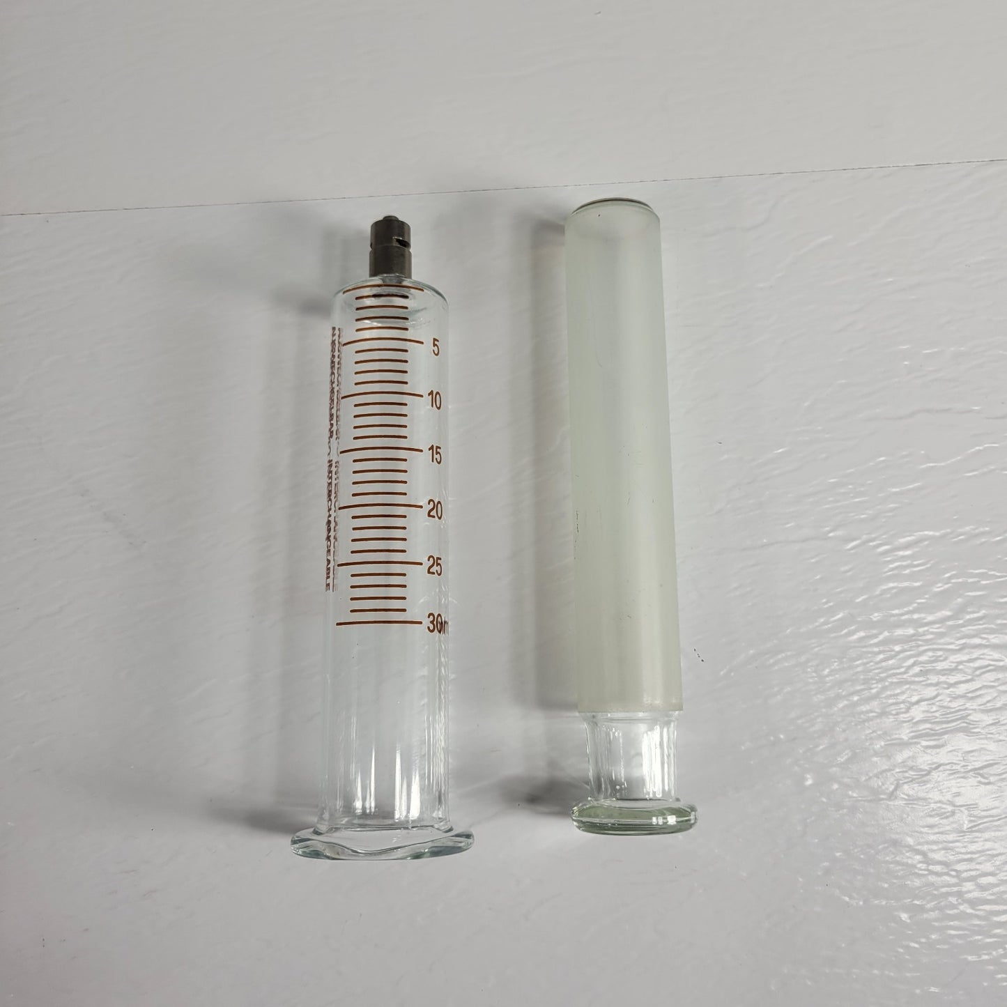 FORTUNA OPTIMA 30ml Glass Srng with Luer Lock Tip for Secure Connections