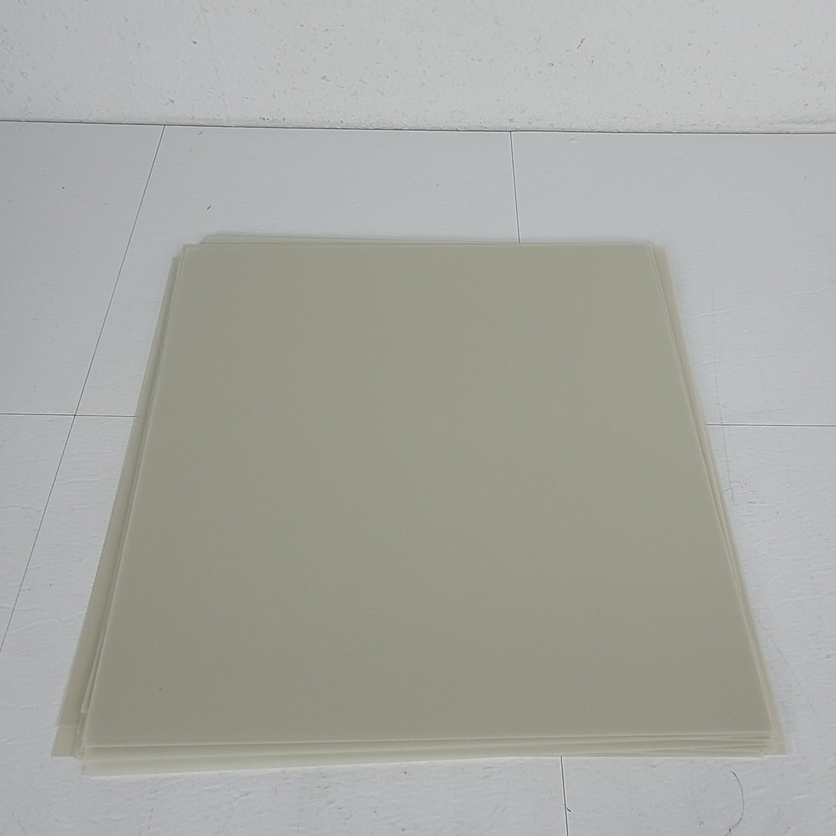 Lot 19 PET Polyester Film Sheets 14 Mil .014" 14" x 14" Translucent Plastic