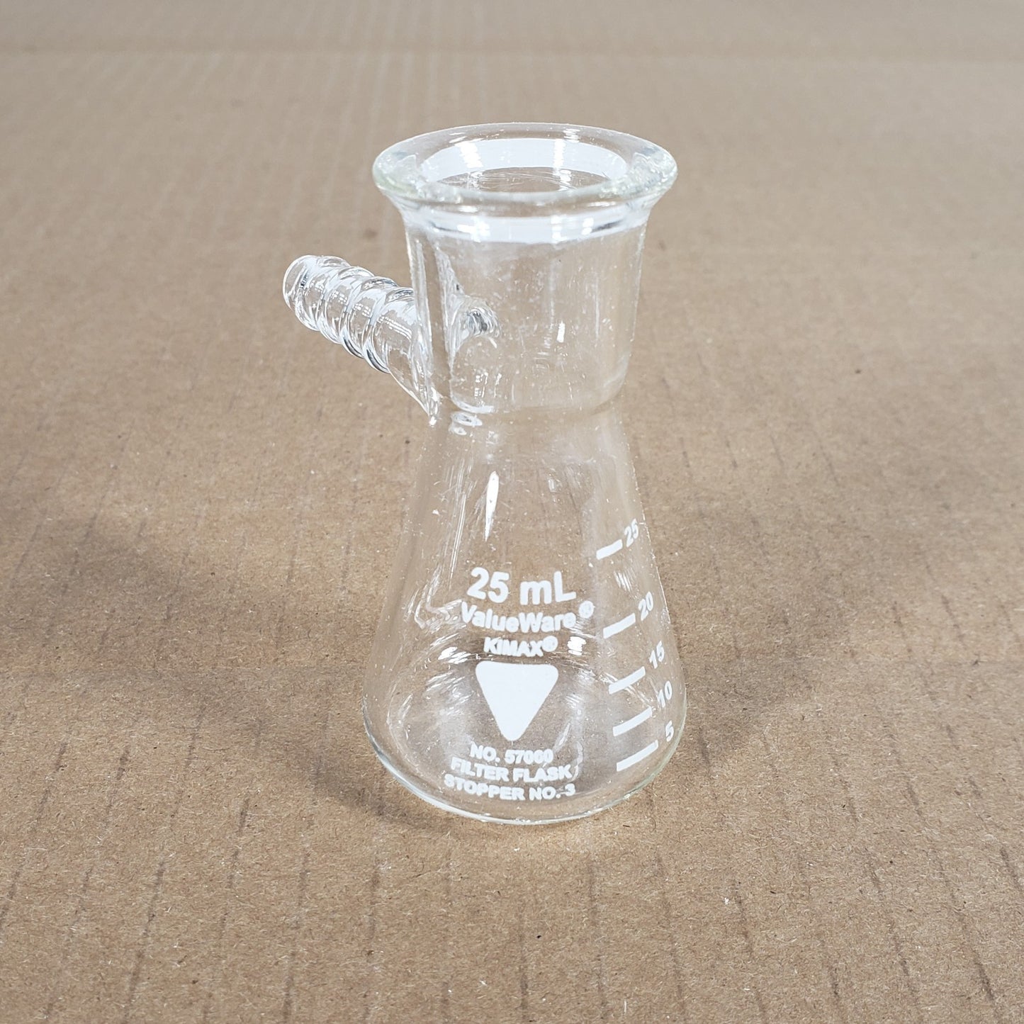 Lot Of 8 Valueware/VWR/Pyrex 57060-250/25/10545-864 250/125/25mL Filter Flasks