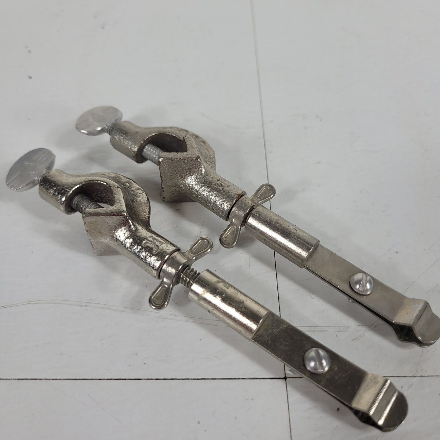 LOT 2 Adjustable Laboratory Stand Clamps Swivel Bosshead Holders 500C