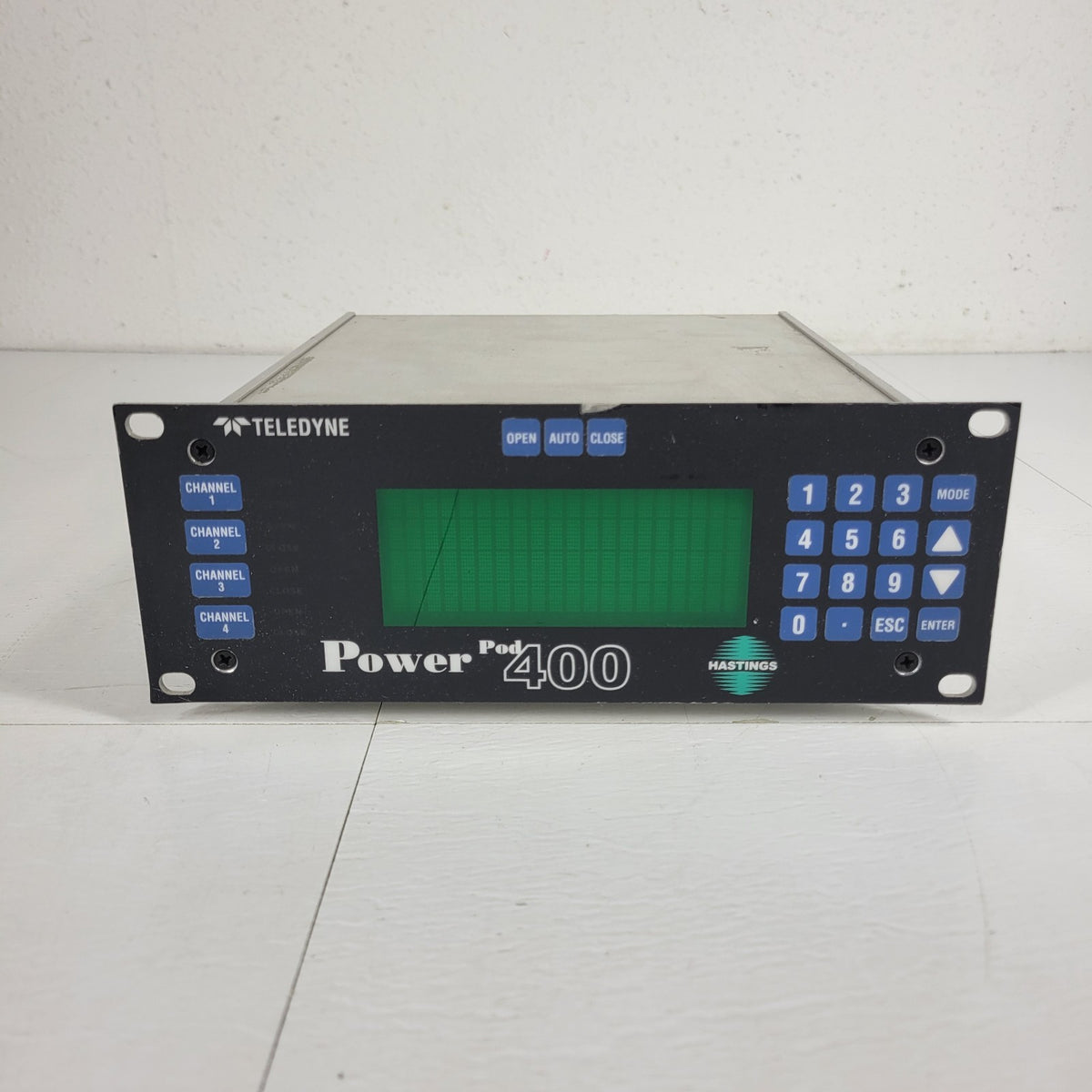 Teledyne Hastings THPS-400-115 PowerPod 400 4CH MFC Controller Readout Copy titl