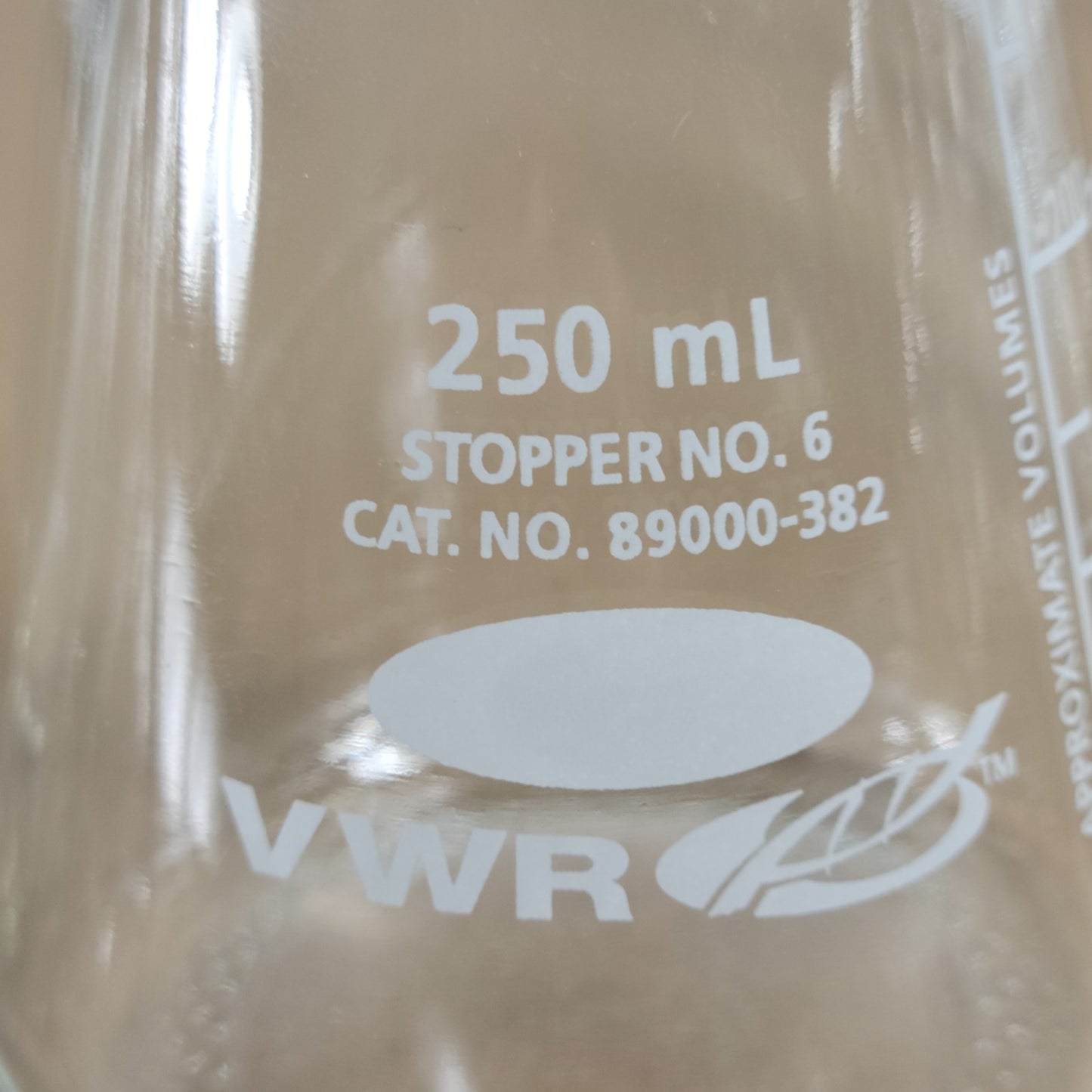 Lot of 3 Filter Flasks 2 Valueware 57060-250 & 1 VWR 89000-382 250mL #6 Stopper