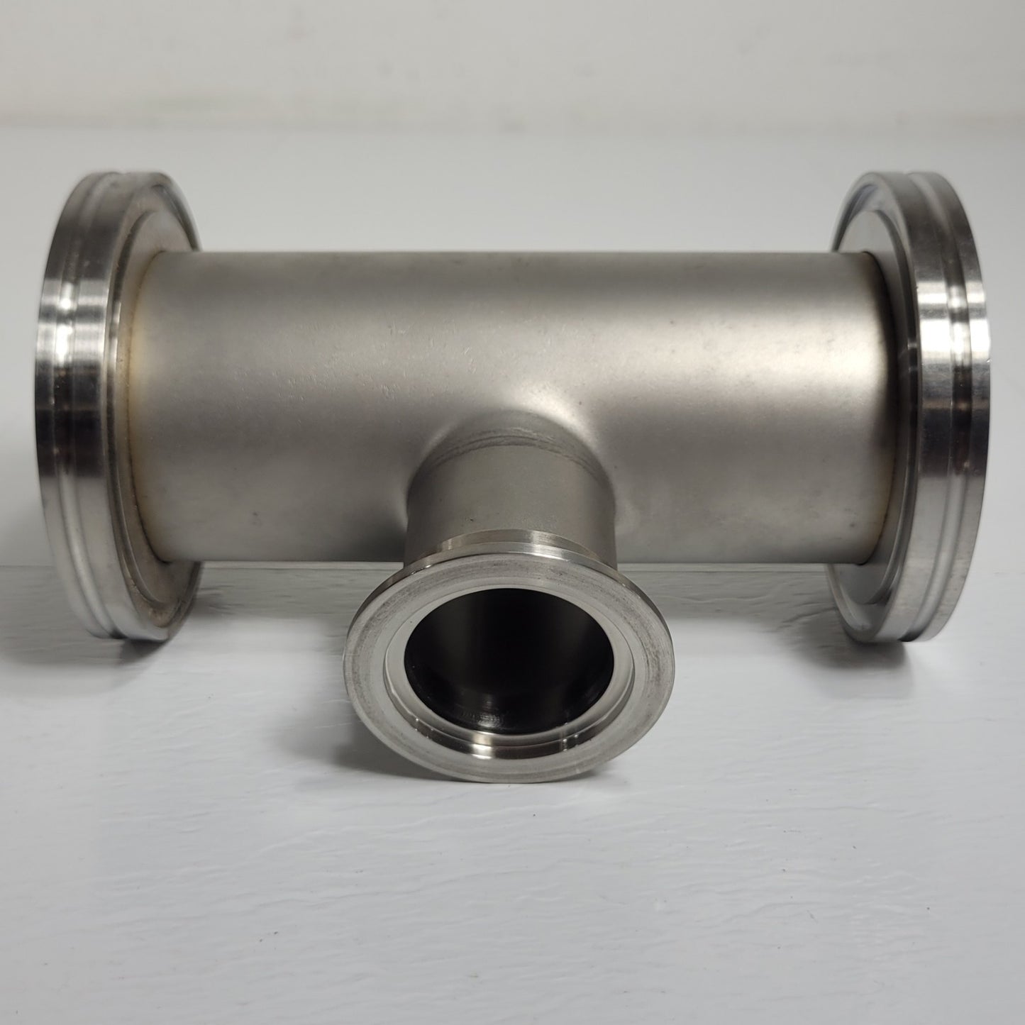ISO-K63 to KF40 NW40 QF40 3-Way High Vacuum Reducing Tee Stainless Steel