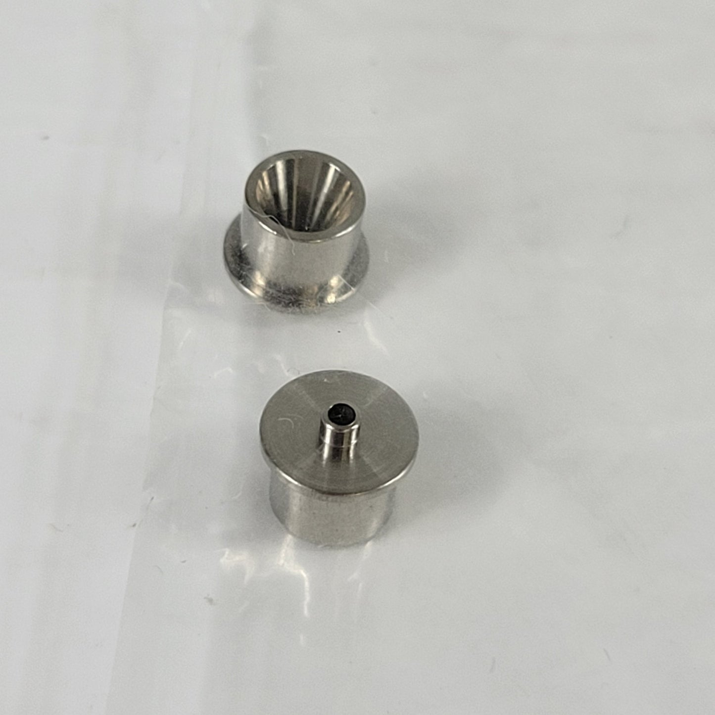 Lot of Two Shimadzu 221-44584-00 Gas Chromatograph Injection Port Needle Guides