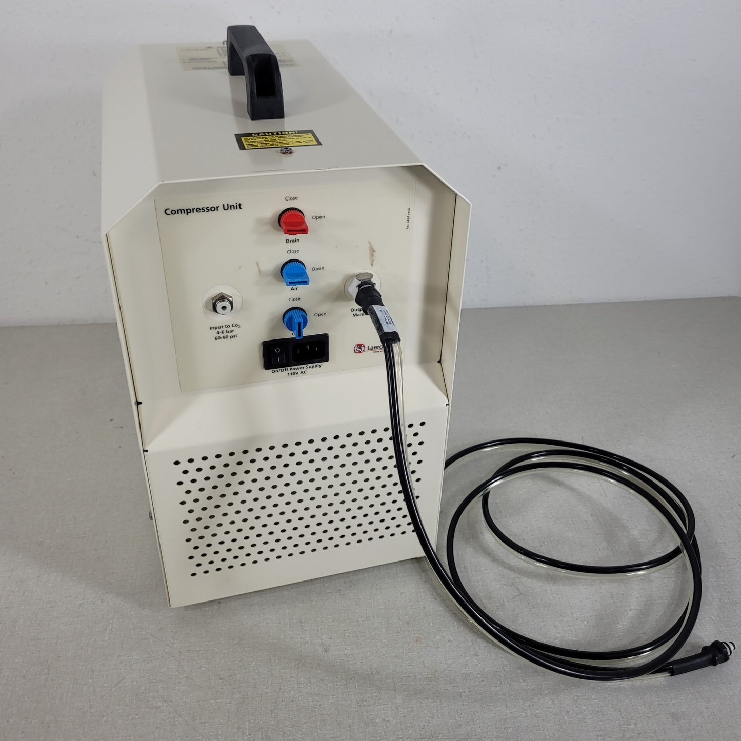 TESTED Laerdal DSS 110-2 SimMan SimBaby Patient Simulator Air Compressor 45 LPM