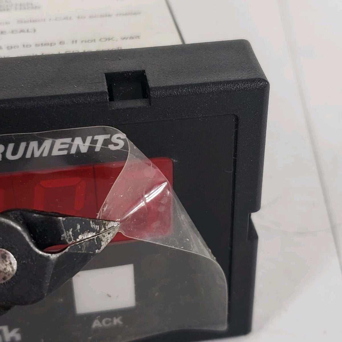 Action Instruments V438-1000-1 VisiPak DC Process Meter 120VAC Dual Relay