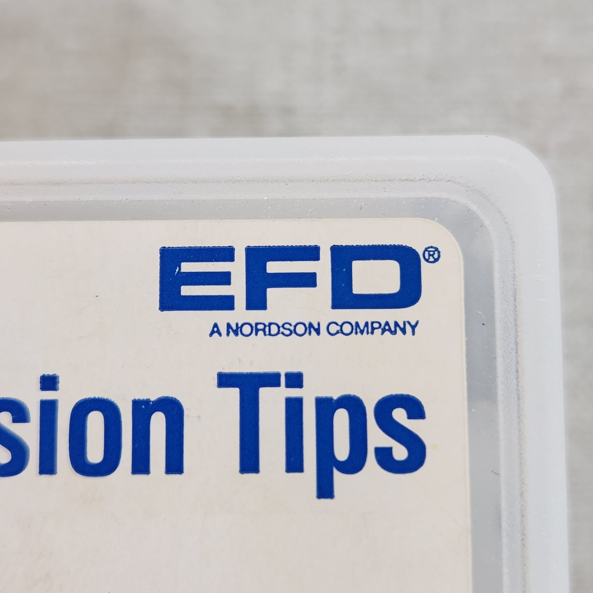 Nordson EFD 7500TK Dispensing Valve Tip Kit 9 Tips Partial Kit