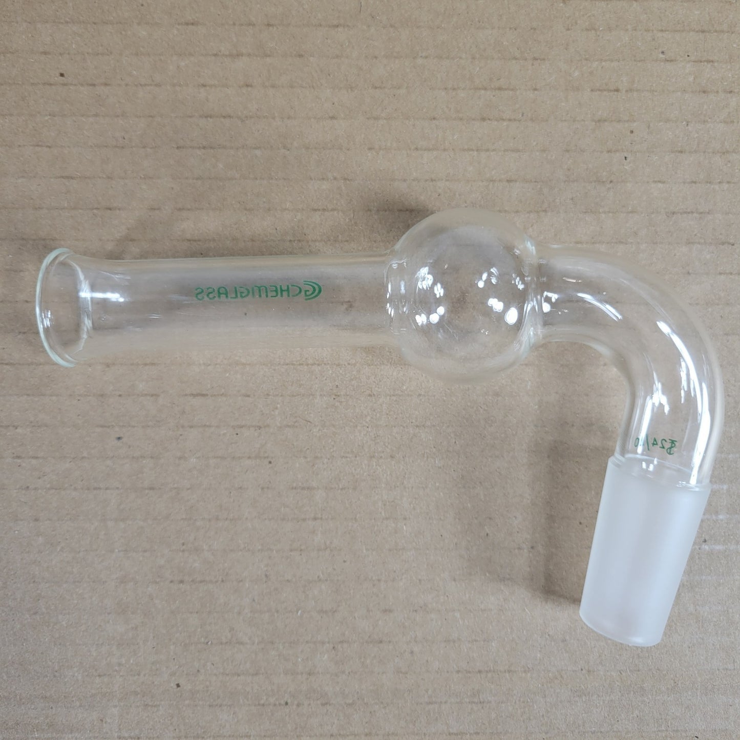 Chemglass CG-1295-01 Drying Tube 75 Degree 24/40 Inner Joint w/out #3 Stopper