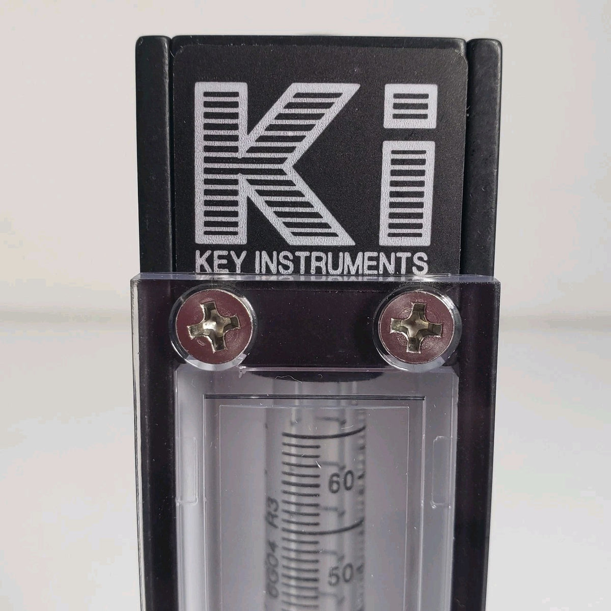 Key Instruments GS60710 65mm Glass Tube Flowmeter 6000 CCM Air Panel Mount