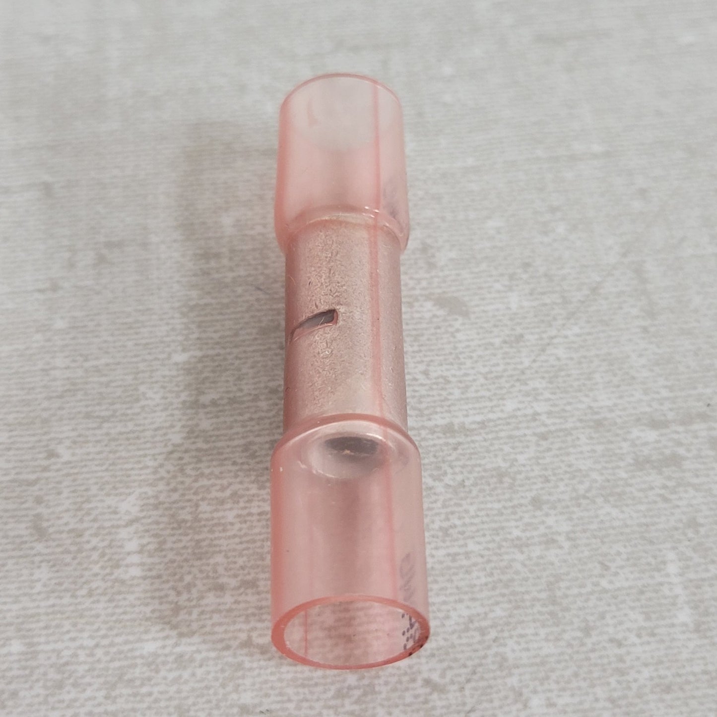 Lot 25 Molex 19164-0079 Perma-Seal 8 AWG Heat Shrink Butt Splice Red
