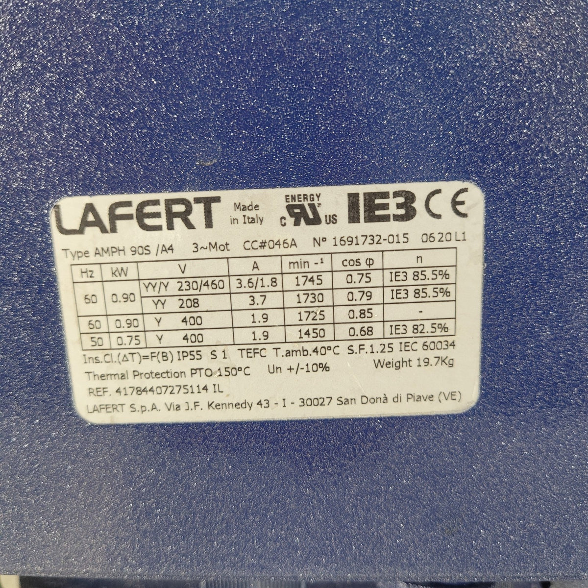 Becker VX4.25 Oil-Free Dry Rotary Vane Vacuum Pump 30m3/h 3-Phase 100mbar