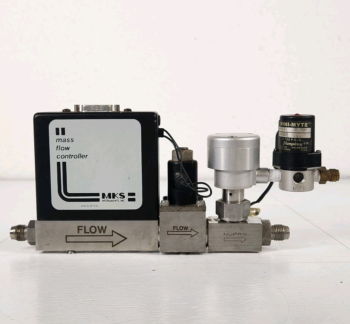 MKS 2259B-00500RV 500 SCCM N2 Mass Flow Controller MFC Mini-Myte Valve